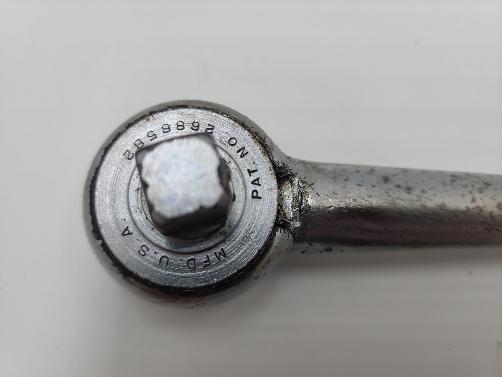 Vintage Wizard Forged in USA 1/2″ Drive Ratchet Model H2833 10-1/4 long🇺🇸🇱🇷