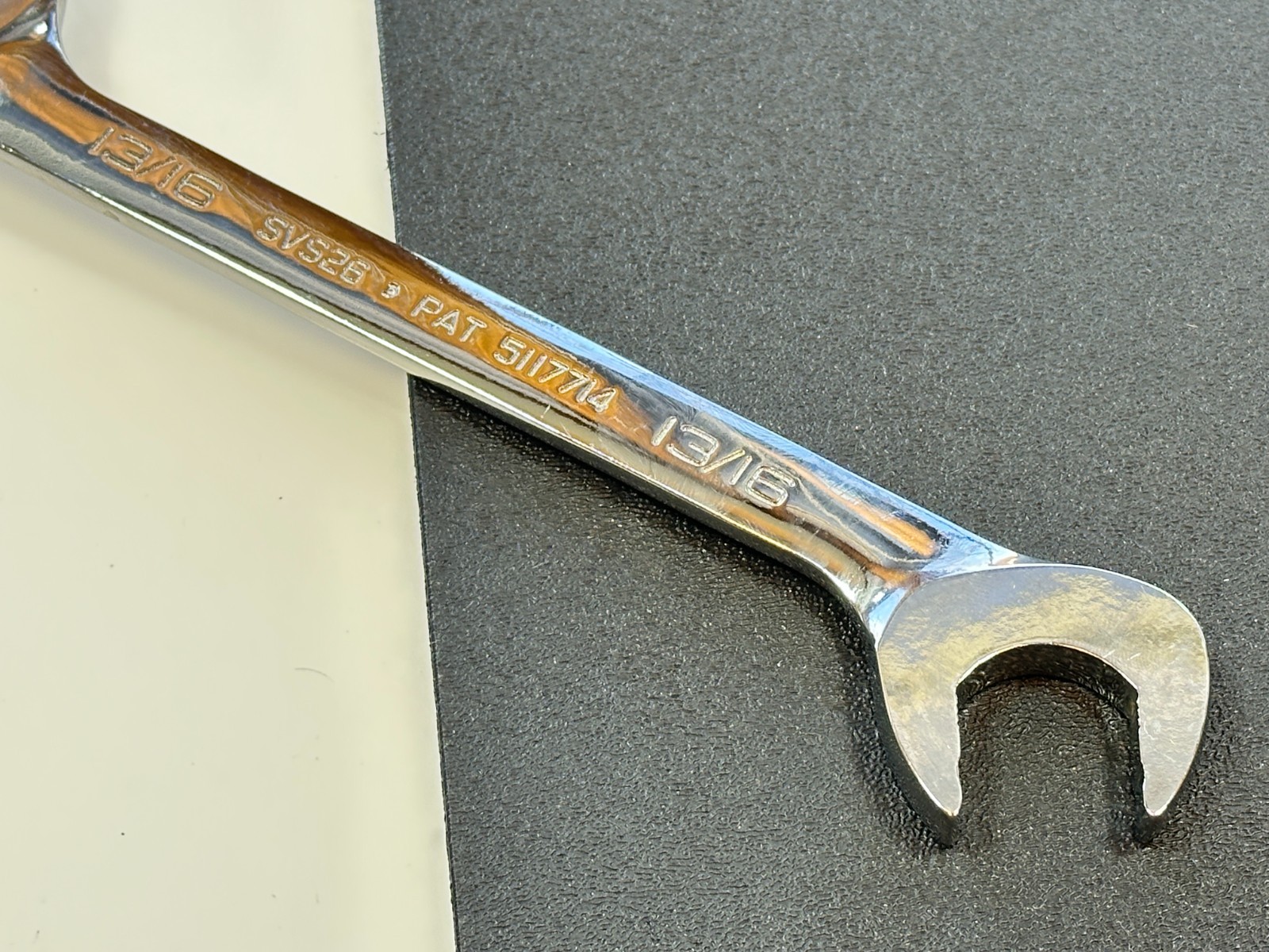 NEW Snap-On Tools USA 13/16″ Flank Drive PLUS 4 Way Angle Head Open End Wrench