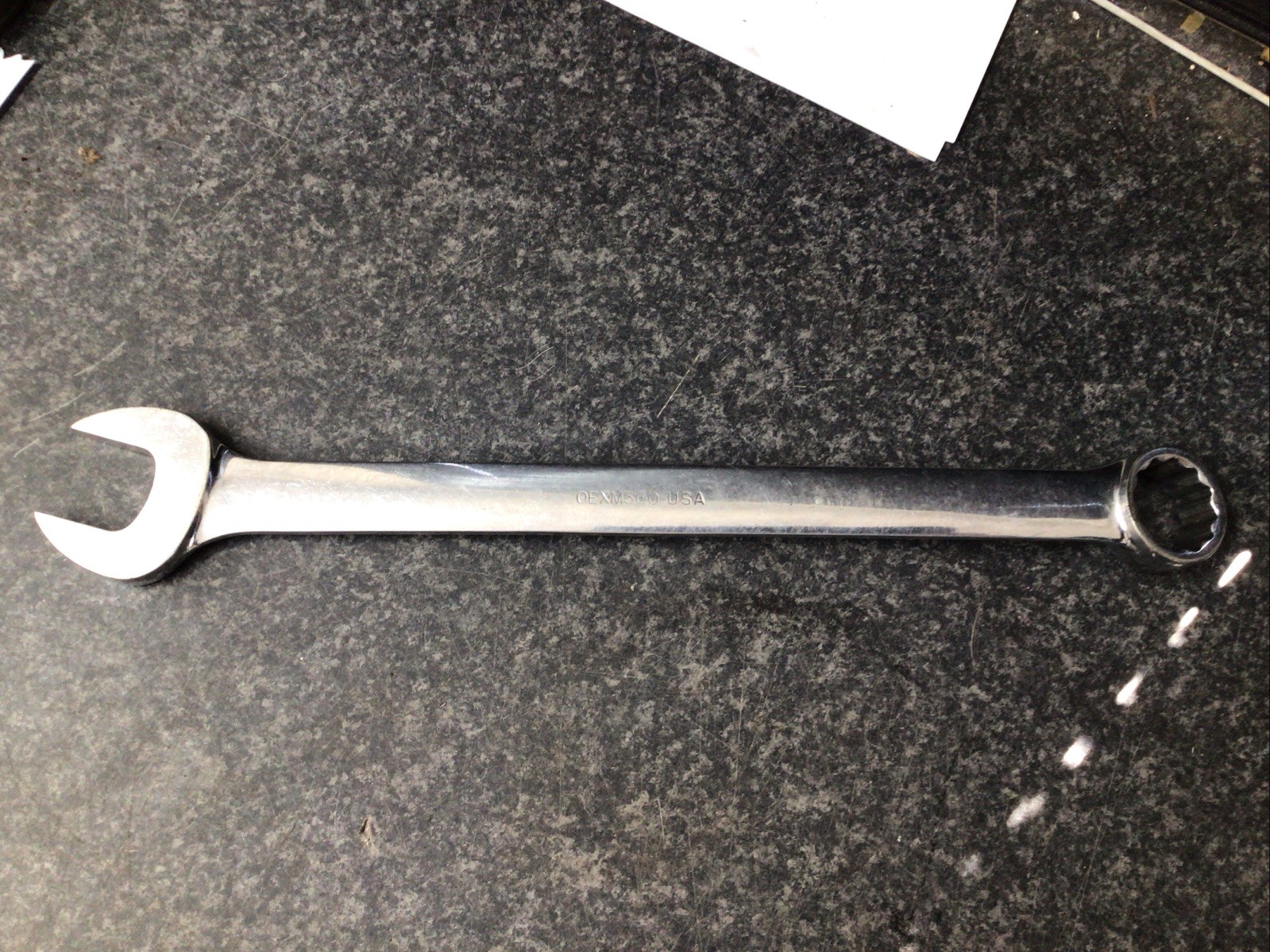Snap-On Polished Chrome Combination Spanner 30mm