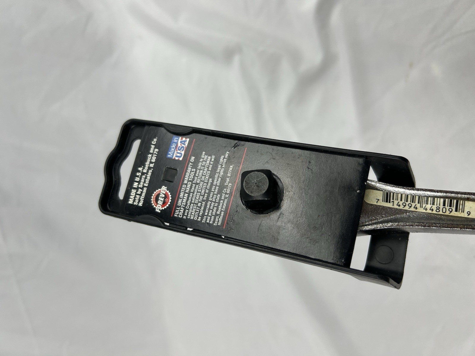 Craftsman 1/2″ Drive Quick Release Ratchet, made USA, NOS – PN 44809 (on tag)