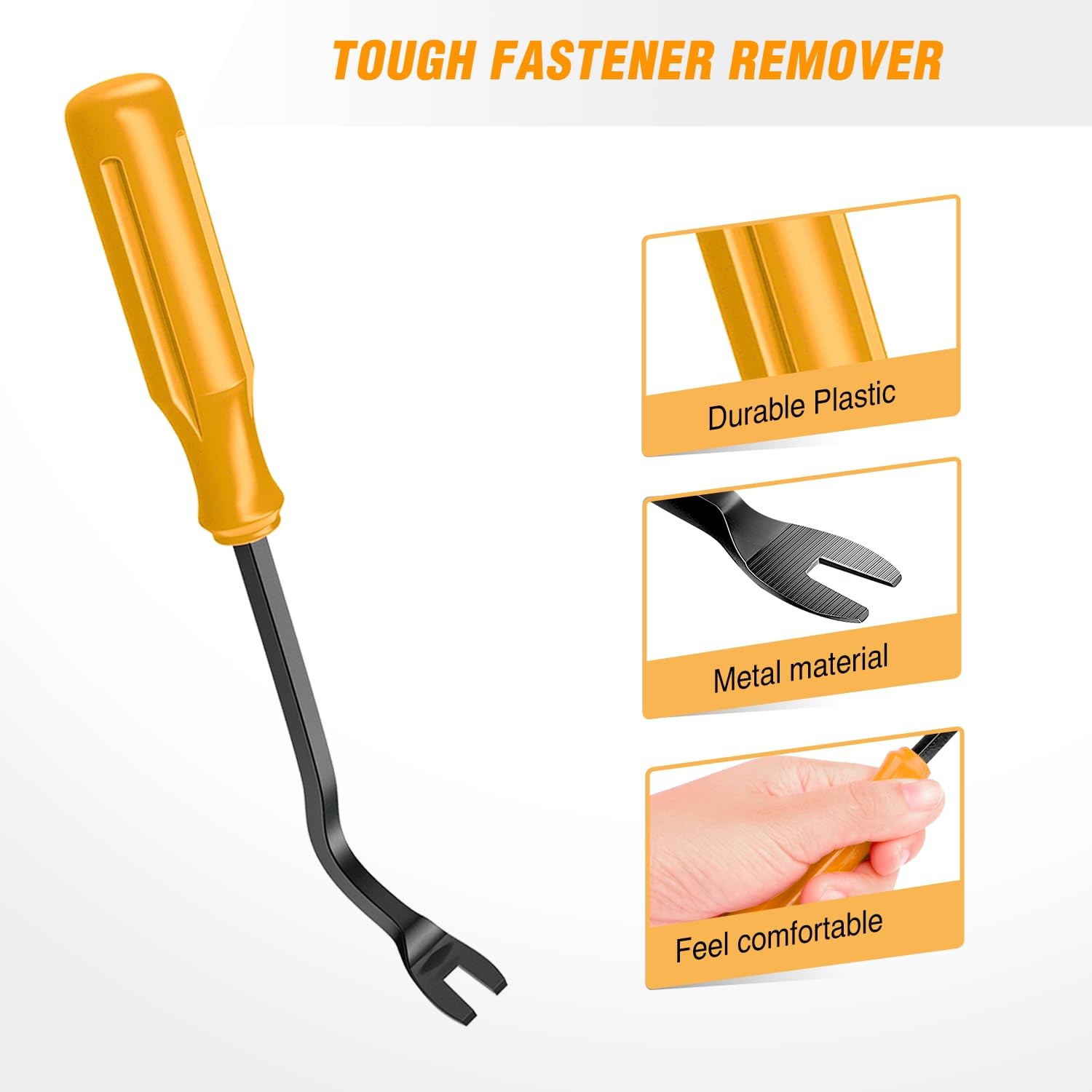 Auto Trim Removal Tool Kit 6PCS NoScratch Car Fastener & Dash Panel Tools