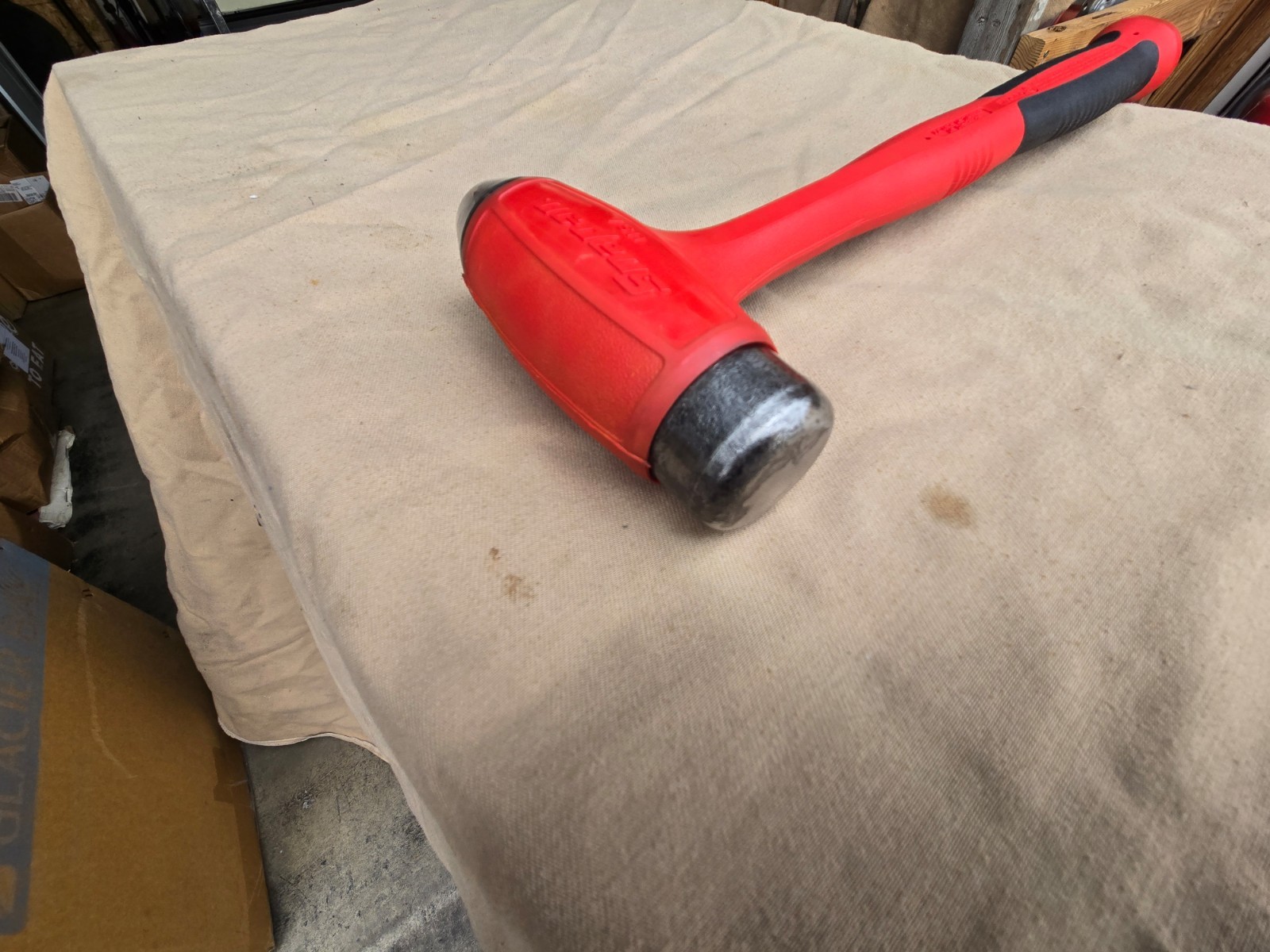 Snap-On HBBD40 Dead Blow Ball Peen Hammer 40oz