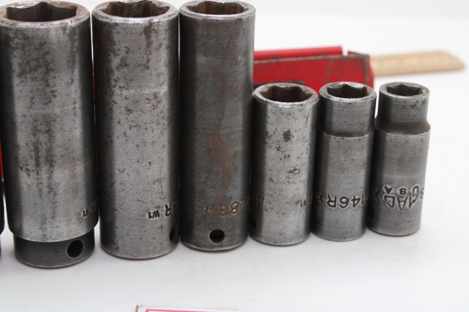 MAC Tools XP6 Series 3/8″-3/4″ 3/8″ Drive 7-Piece 6-Point Impact Socket Set USA