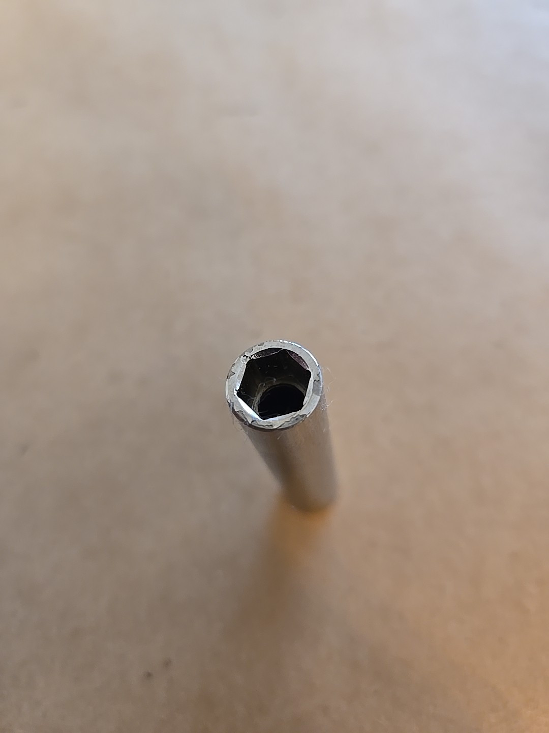 Snap On 1/4″ Drive 9/32″ 6PT SAE Deep Chrome Socket STM9