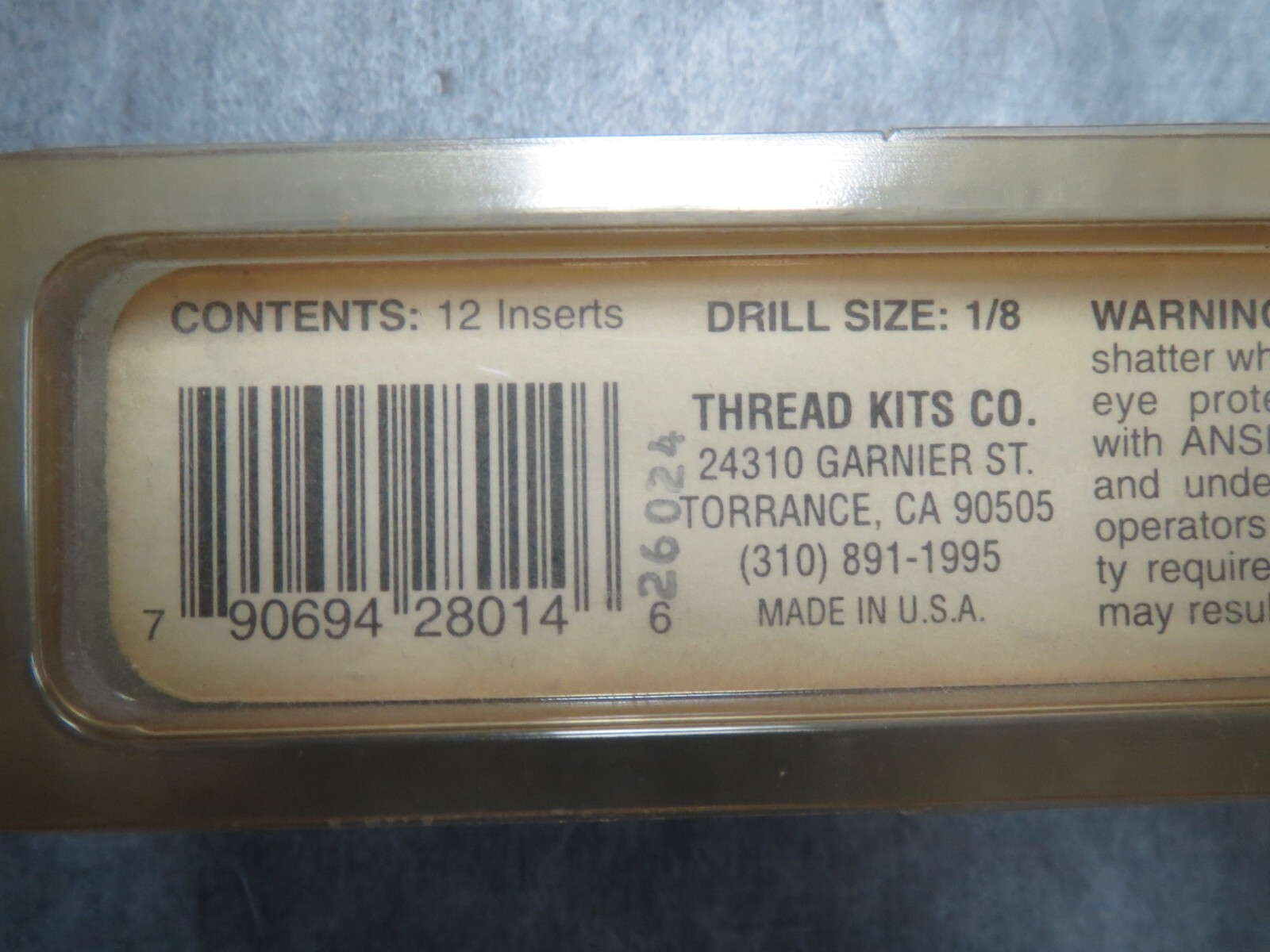 Perma-Coil 4-40 Inch Coarse Thread Repair Inserts – Made in USA – Ships Fast!
