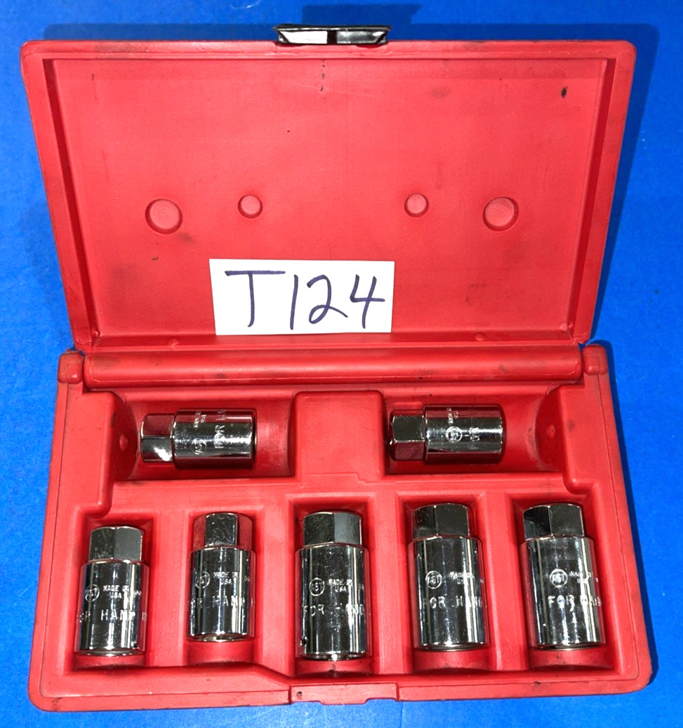 AST TOOLS 7 PIECE MULTI DRIVE STUD EXTRACTOR/ INSTALLER SAE/METRIC SET