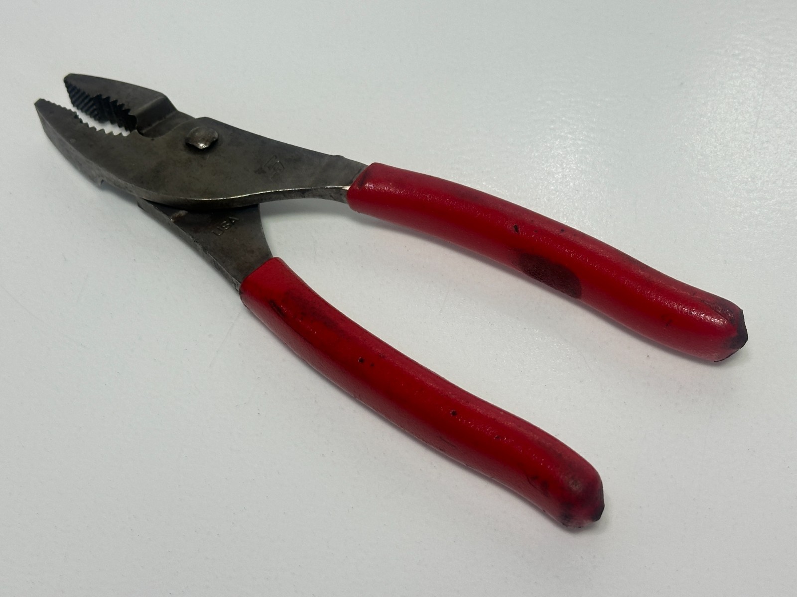 🇺🇸 Snap On Tools USA 8″ Long Talon Grip Combination Slip-Joint Pliers, 47ACF