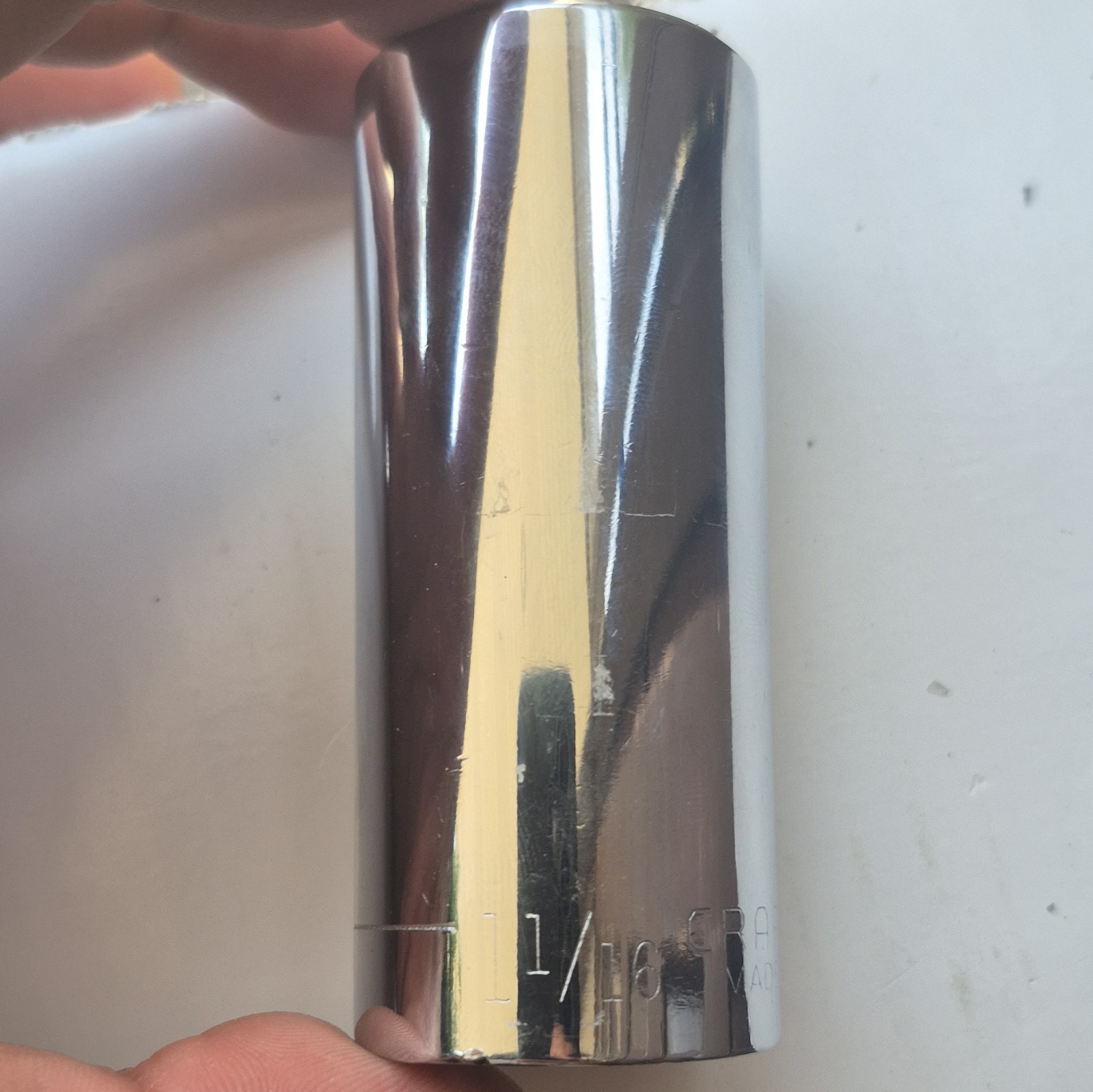 Craftsman USA G2D 50737 1-1/16 27mm 12-Point Deep Socket 1/2 Drive Laser Mint