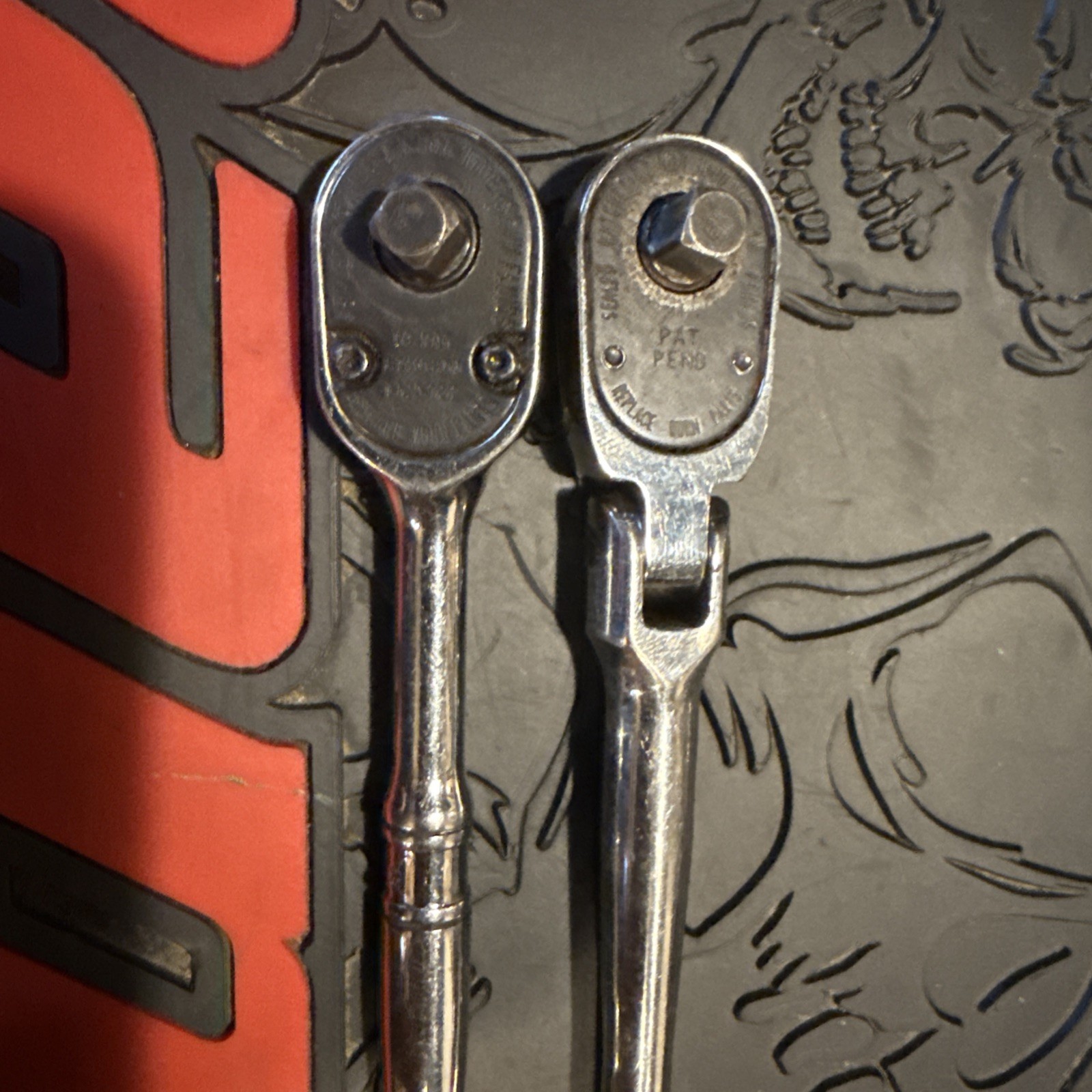 Snap On 1/4 Drive Ratchet Set Flex Head T72 TLLF72 Free Shipping
