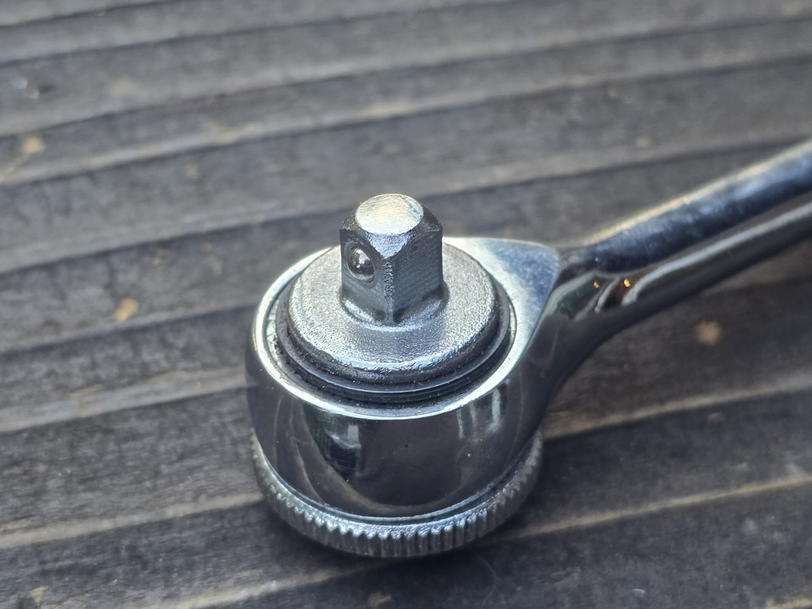 Challenger #1060D 1/4″ Drive Thumbwheel Ratchet Proto Excellent