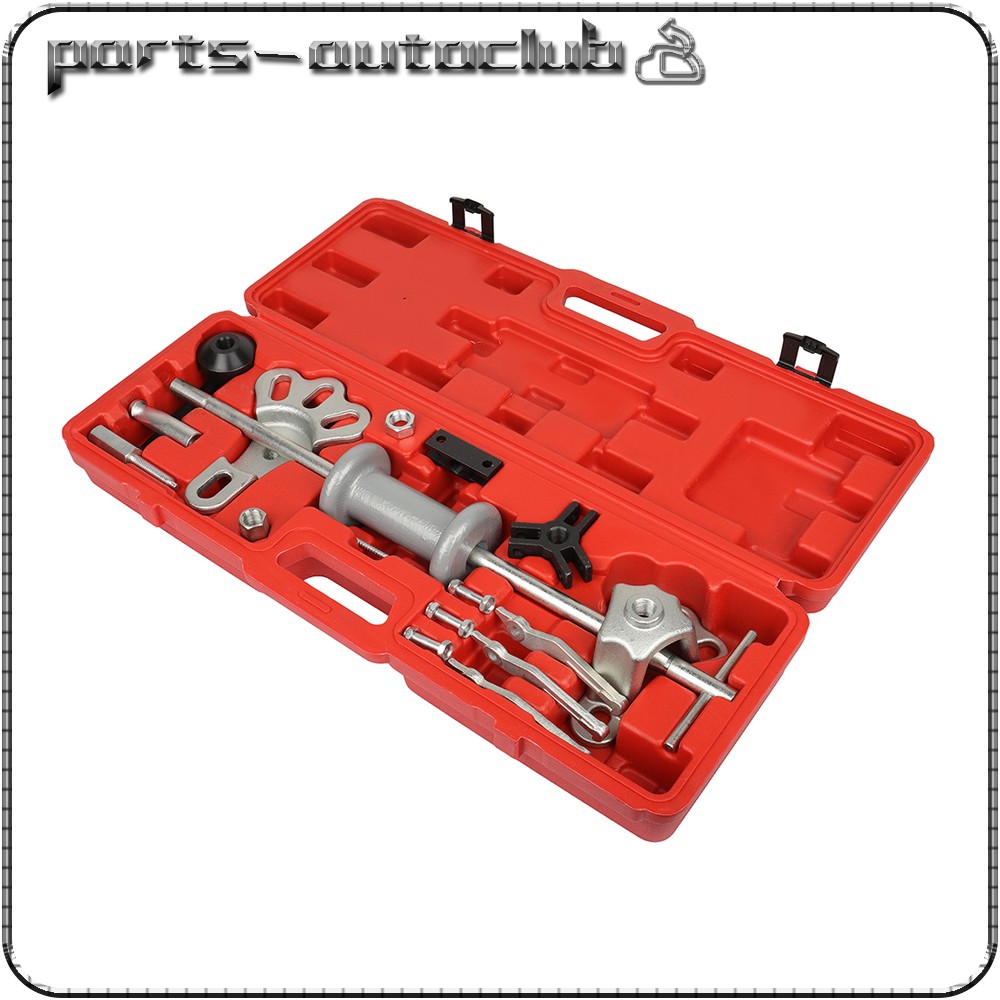 USA Slide Hammer Dent Puller Tool Kit Wrench Adapter Axle Bearing Hub Auto Set