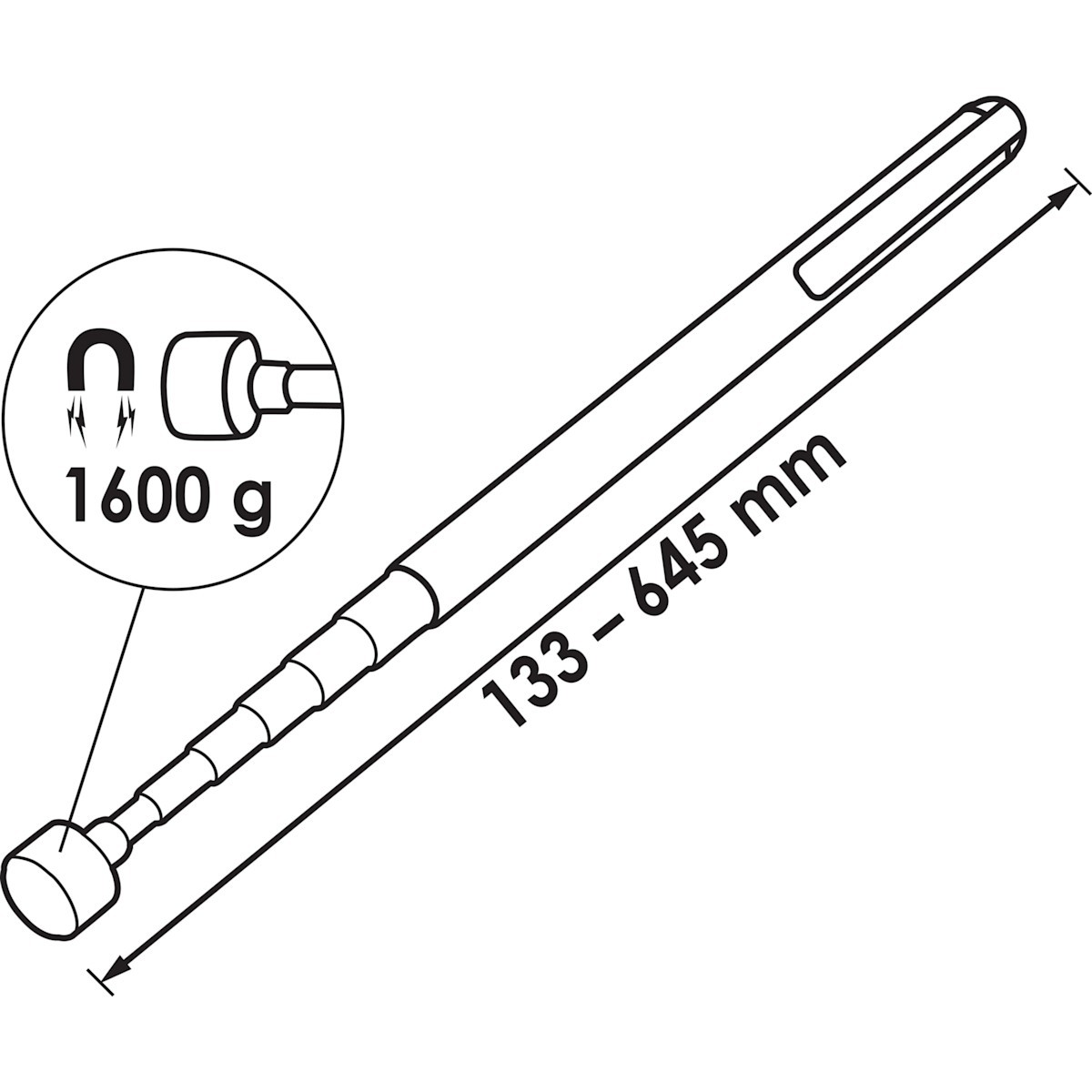 V1741 VIGOR Magnetic Pick Up