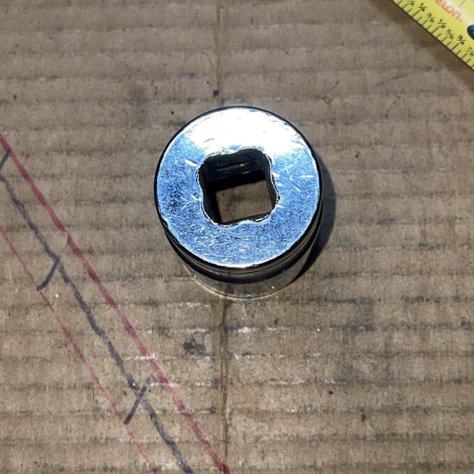 Snap on USA SW341 1-1/16 In SAE 1/2” Drive 6 Point Socket 1 1/16
