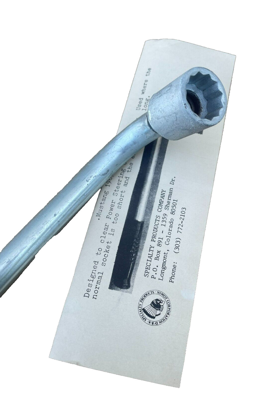 Specialty Products Socket Adjusting Wrench, w/ 3/4″ Socket, 7575