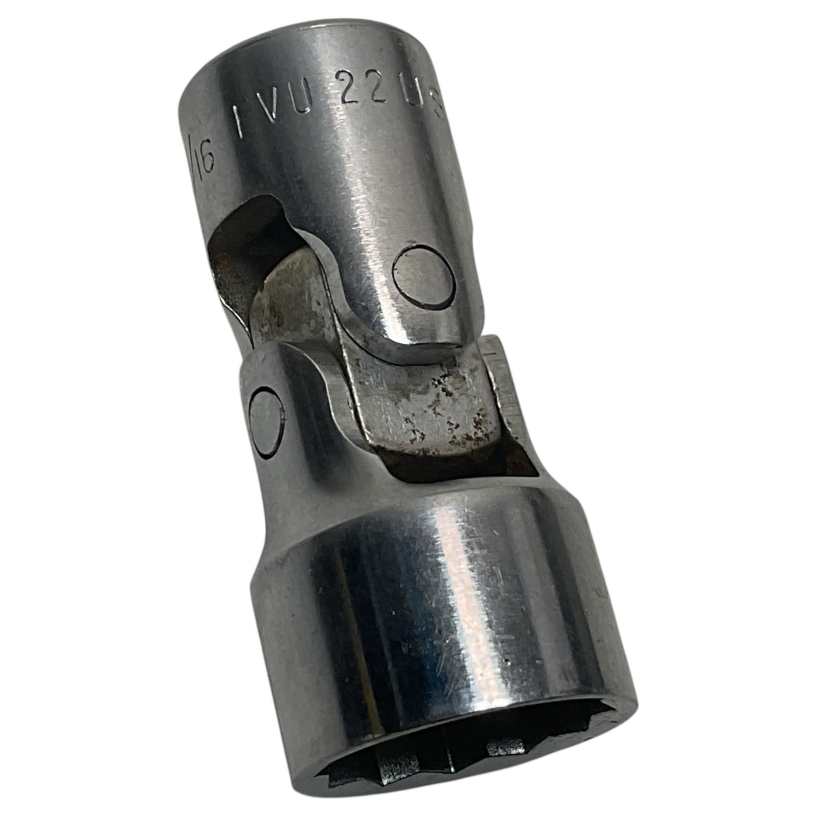 Snap-on FVU22 11/16″ Universal Swivel Flex Socket 12 Point 3/8″ Drive USA Tool