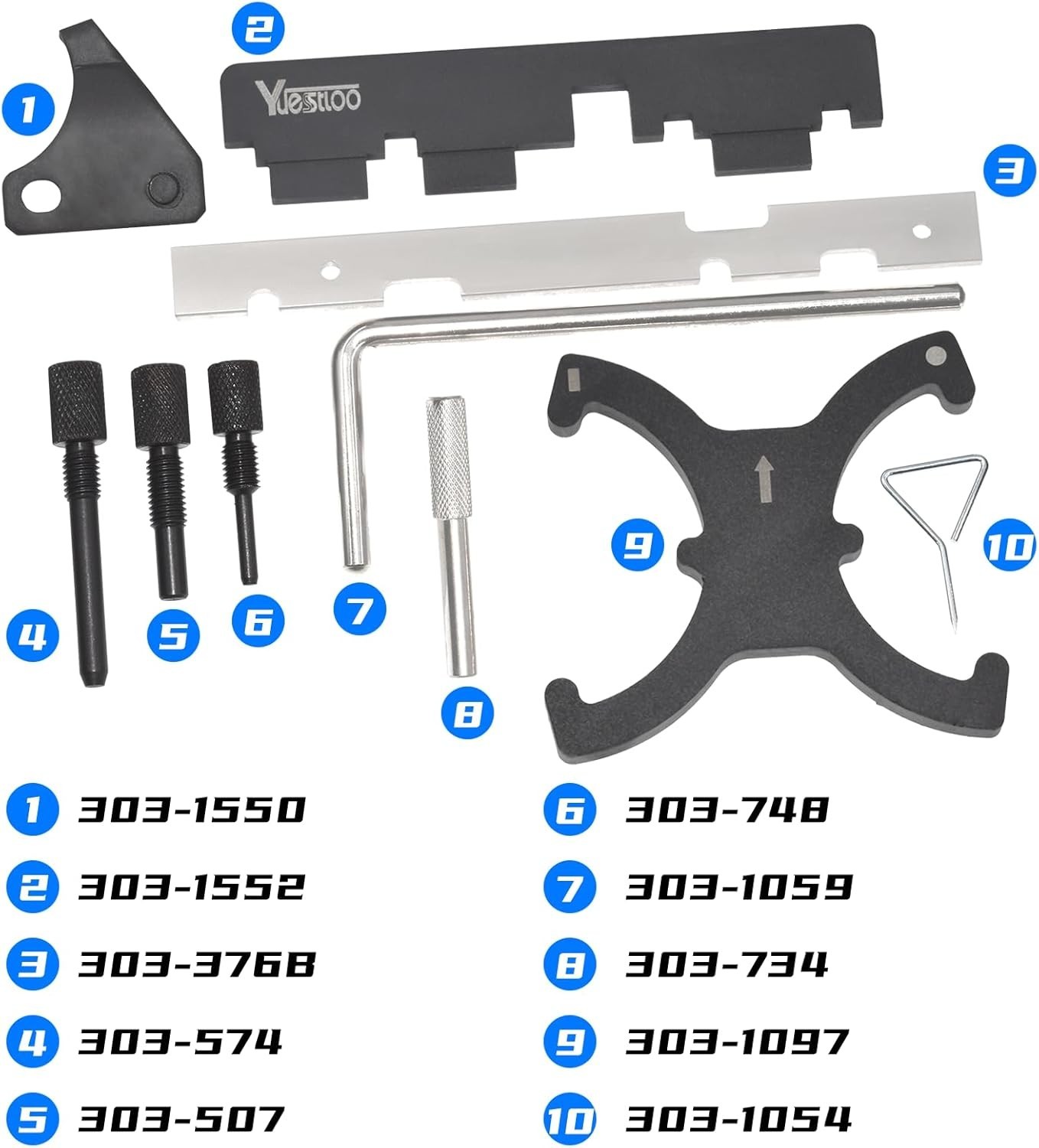 1.5 1.6 Timing Tool Kit Compatible with Ford Fiesta Fusion Escape NEW VERSION