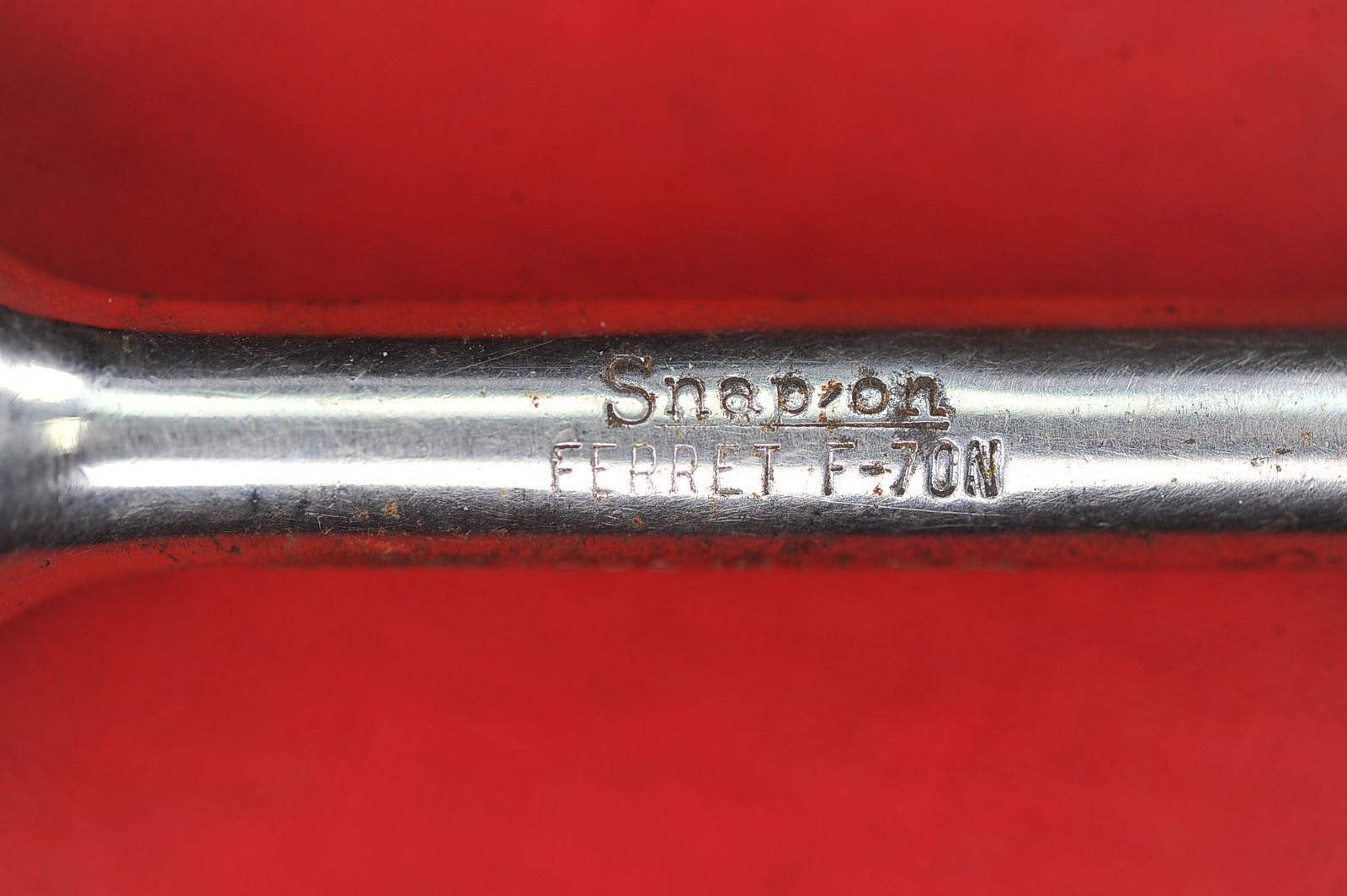 Snap On F-70-N – 3/8” Drive, Chrome, Ferret, Ratchet USA Pre-owned