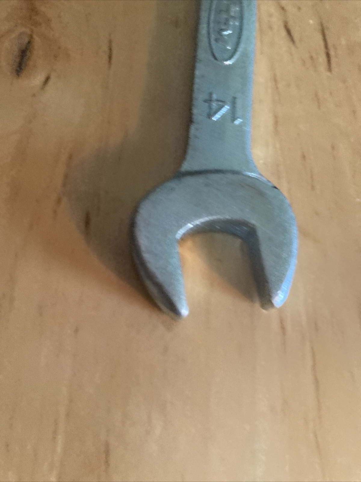 Vintage Honda Motors HM 14mm x 17mm DOE Double Open End Wrench USED GOOD