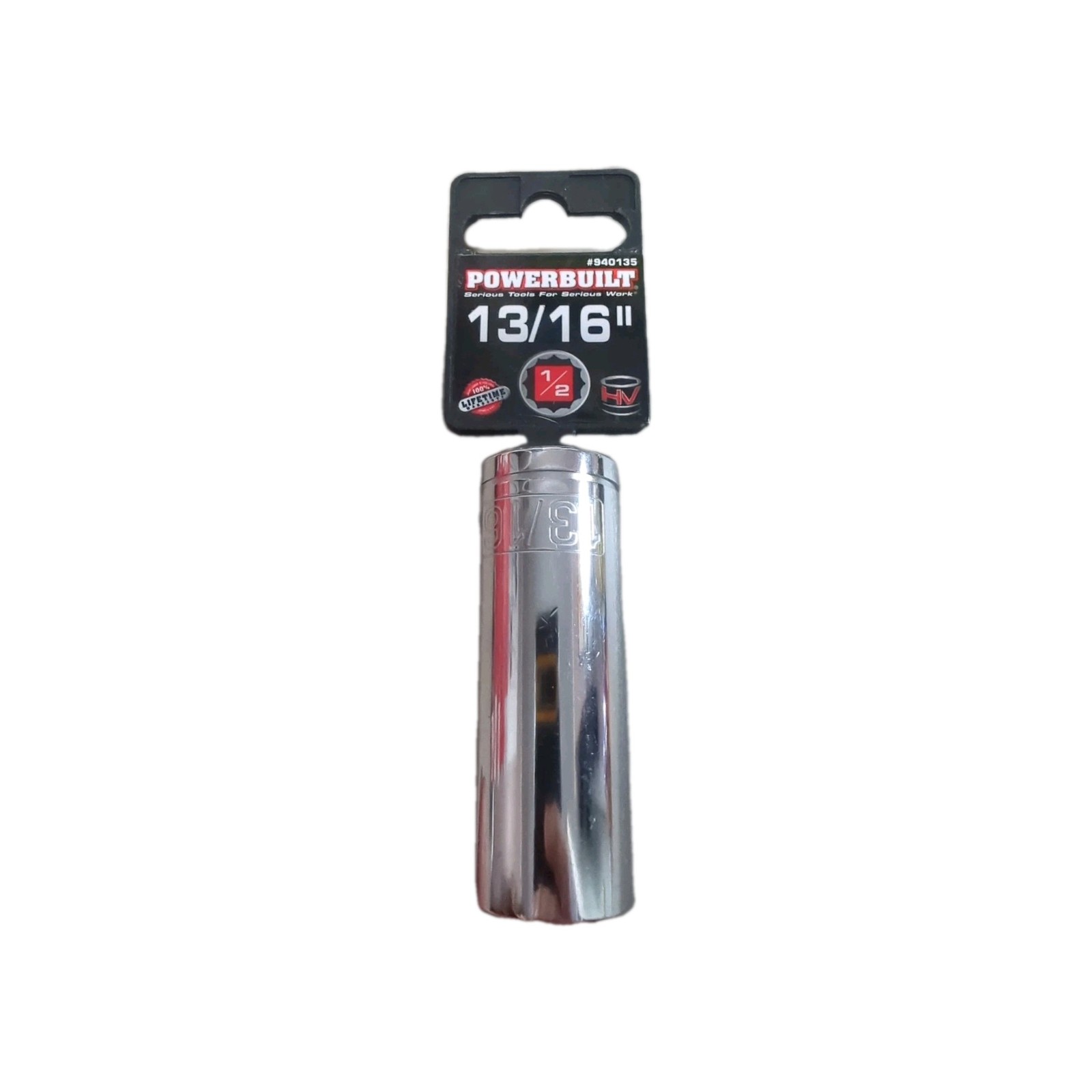 Powerbuilt 1/2 in. Drive x 13/16 in. 12 Point Deep Socket – 940135