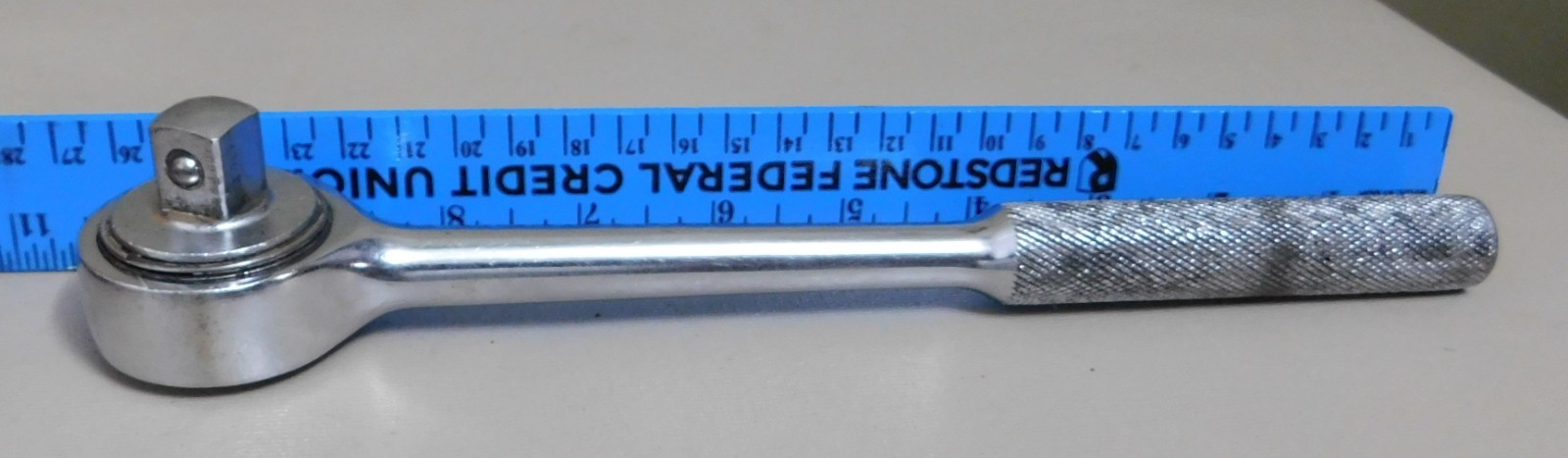 Challenger USA 1/2″ Drive Hand Tools Ratchet, 10″ Length, Knurled Grip, 1660-2