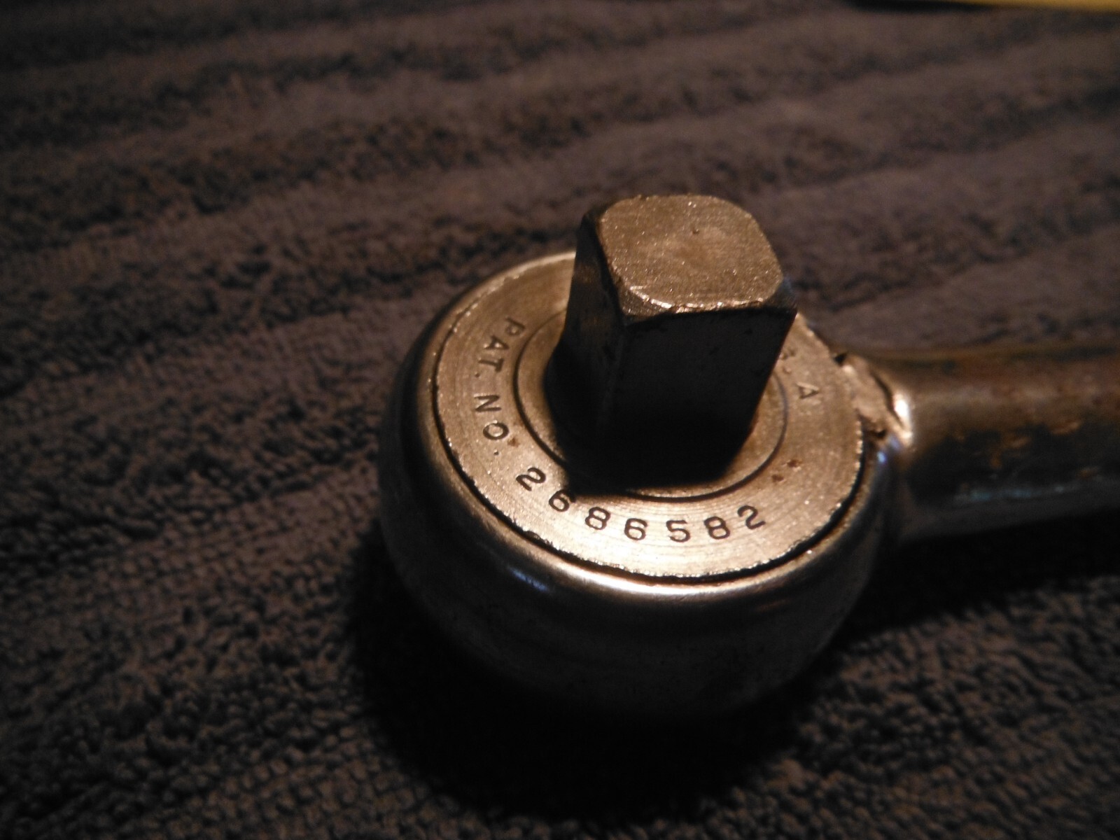 Vintage Wizard Forged in USA 1/2″ Drive Ratchet Model H2833 10in Long