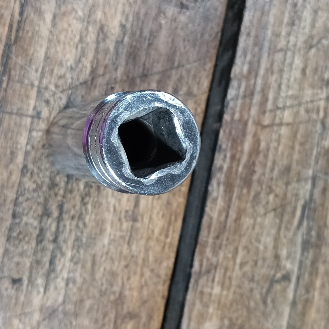 Snap On 3/4” Deep 1/2” Drive Socket 6 Point Chrome TS241 USA