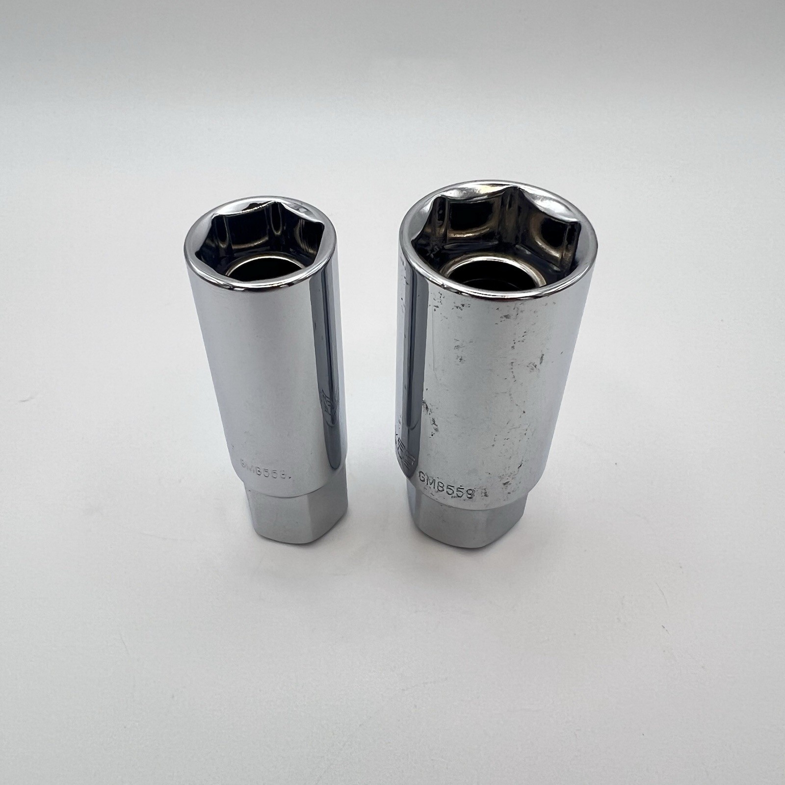 Power Torque 2pc 3/8 Drive Magnetic Spark Plug Socket Set 5/8” & 13/16” Tune Up
