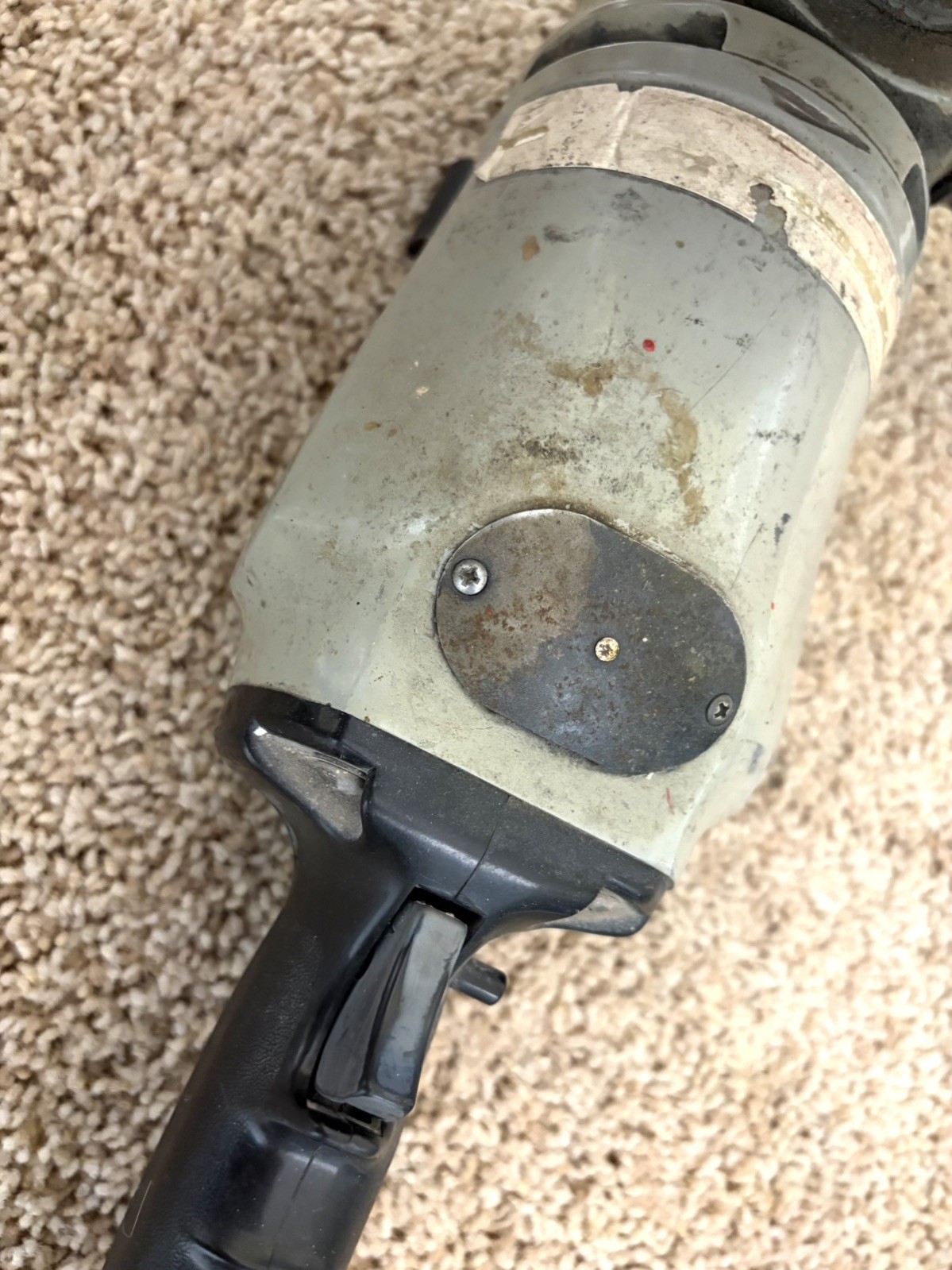 Vintage Old School SIOUX Portable ELECTRIC Polisher Buffer HEAVYDUTY MODEL 1200