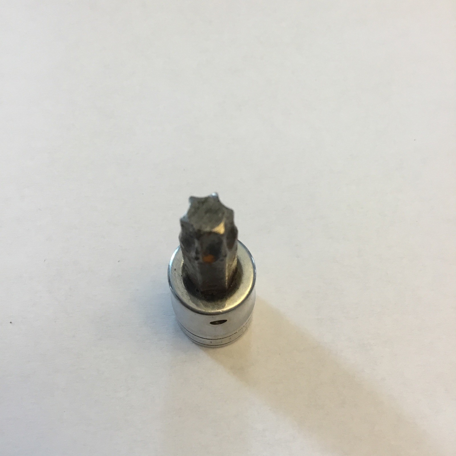 Snap-on Tools USA 3/8″ Drive T45 Torx Bit Chrome Socket Driver FTX45A Used