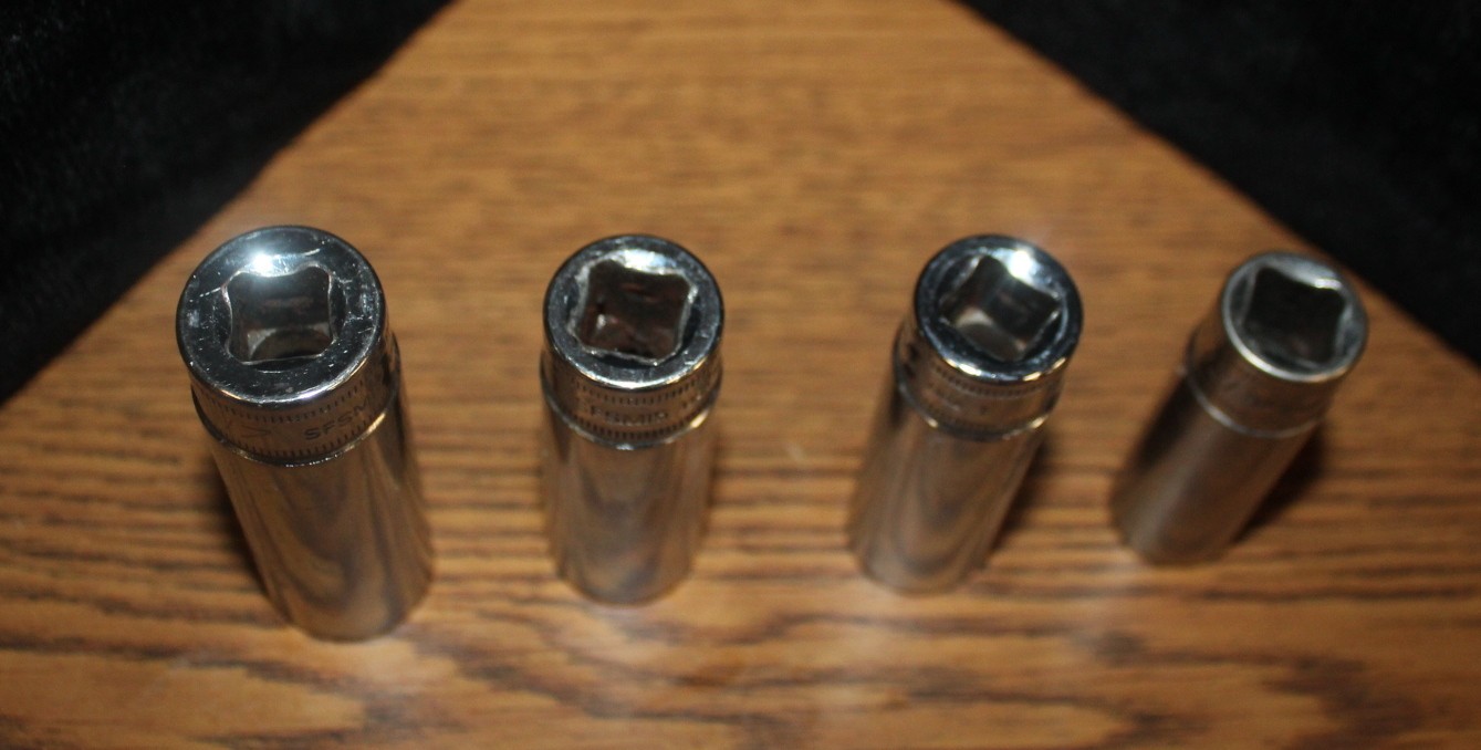 Snap On METRIC 3/8″dr SFSM Deep Sockets 13, 14, 15 & 17mm