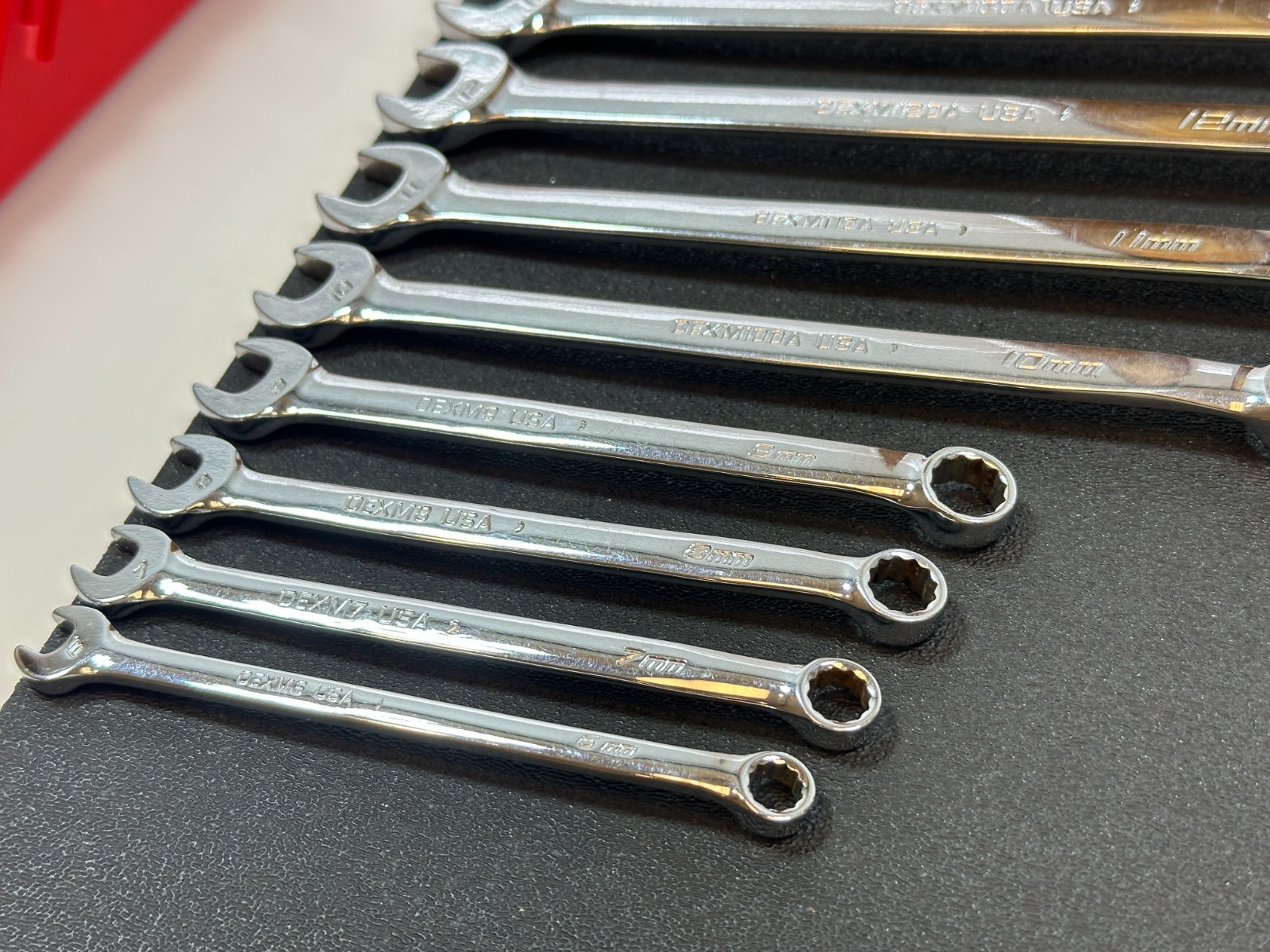 🇺🇸 Snap On Tools USA 14pc Metric 6-19mm Combination Wrench Set OEXM710 + 6-9mm