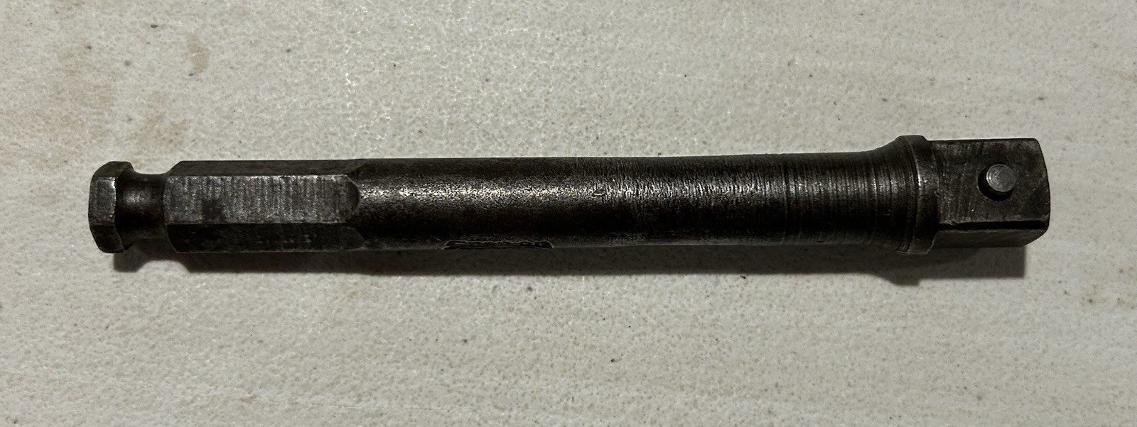 Snap On 7/16″ Hex Drive 1/2″ Drive 5″ Locking Pin Adaptor Extension A3012