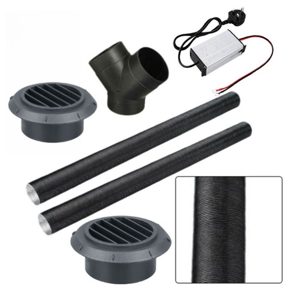 Power Converter Adapter for Diesel Heater 5KW 8KW with 75mm Pipe Set 245V 12V