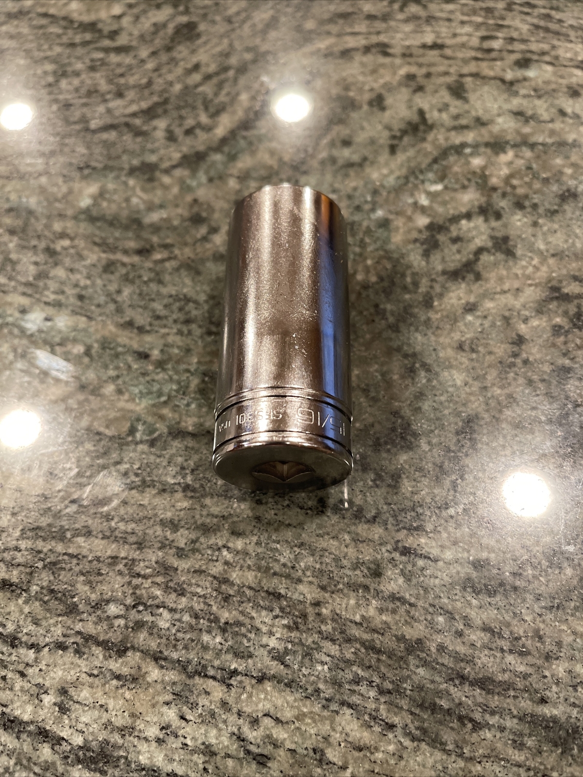Snap-On sfs301 15/16″ sae 3/8″ drive deep 6 point chrome socket