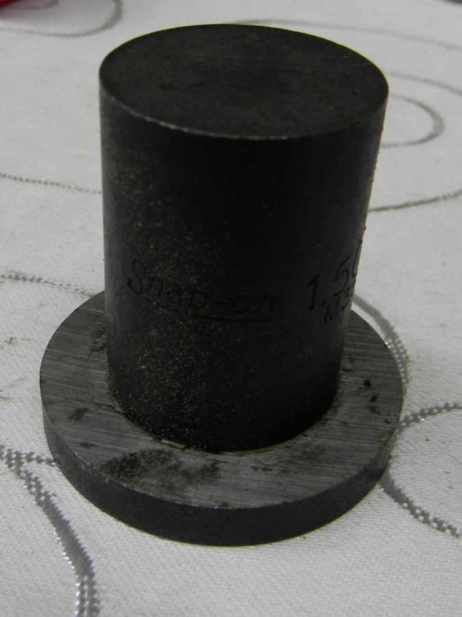 SNAP-ON 1.500 GAUGE CALIBRATOR BLOCK #M3558-100 FOR TIMING GAUGE SET, CASE #PB28