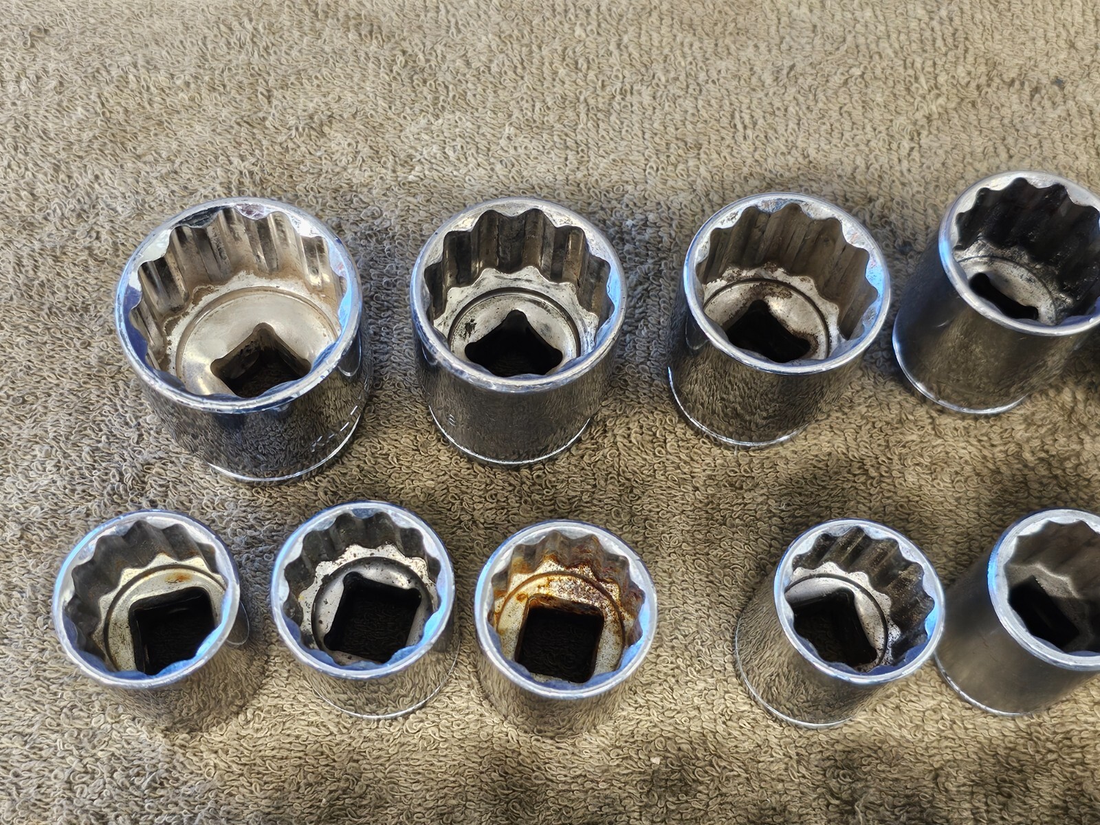 Kal Ratchet Socket Extension Set 1/2″ Drive 1-1/4 1/8 1/16 1″ 7/8 5/8 19/32 3/8″