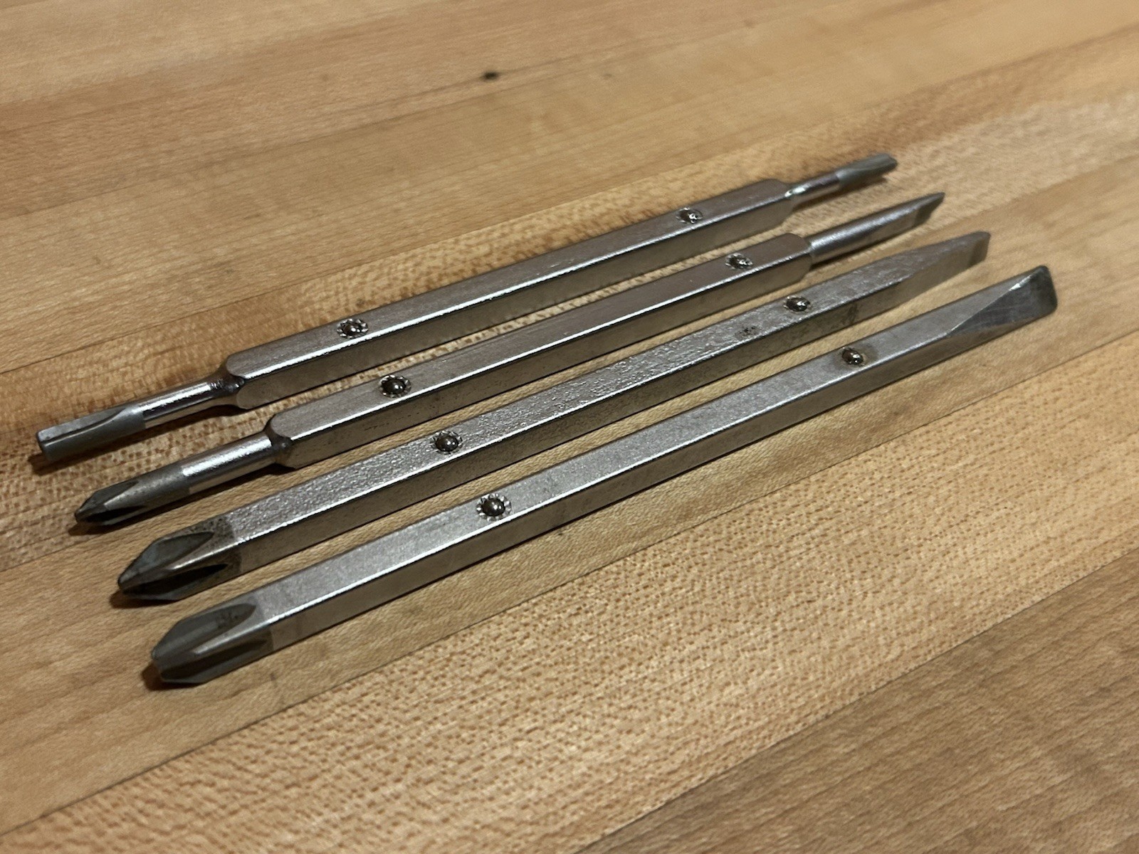 Snap-on Tools | Vintage SSDD42 Reversible Blade Screwdriver Handle + 4 Blades