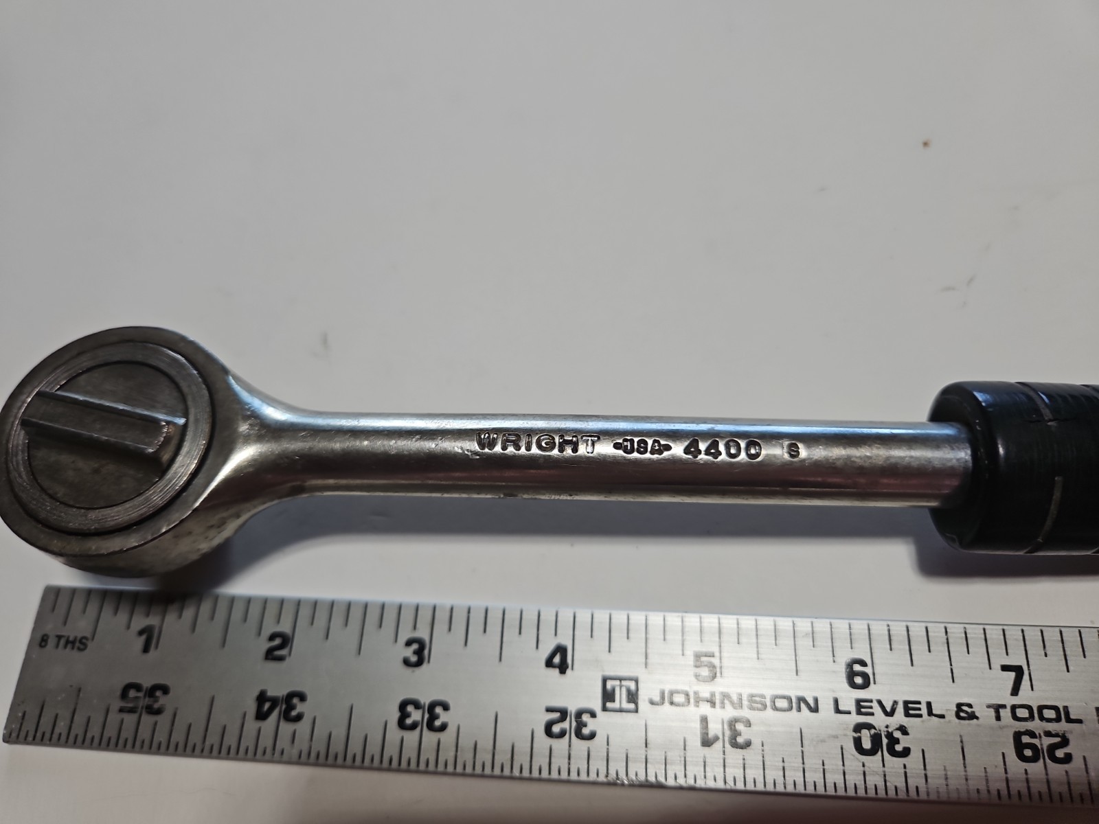 WRIGHT TOOLS 1/2″ Drive Ratchet # 4400 Tootsie Roll Handle.