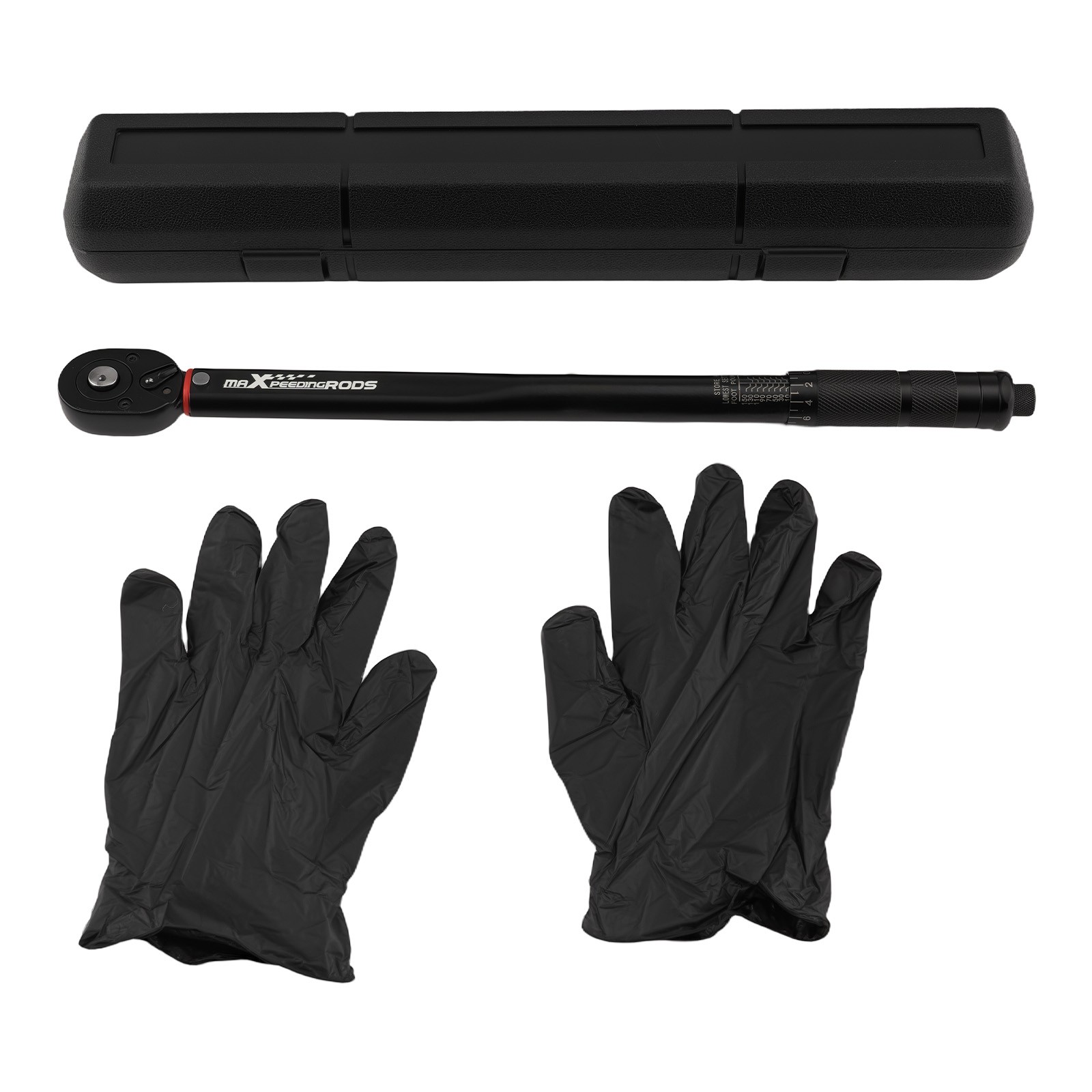 Calibrated Torque Wrench 1/2 Drive 10-150 Ft-Lb Chrome Vanadium with Case