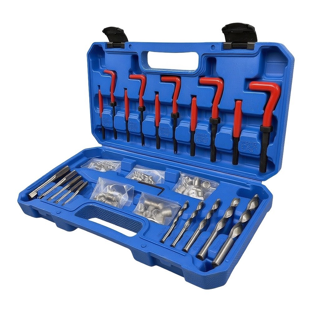 Metric Thread Repair Kit Professional Grade Tool Heat-treated High-speed Steel
