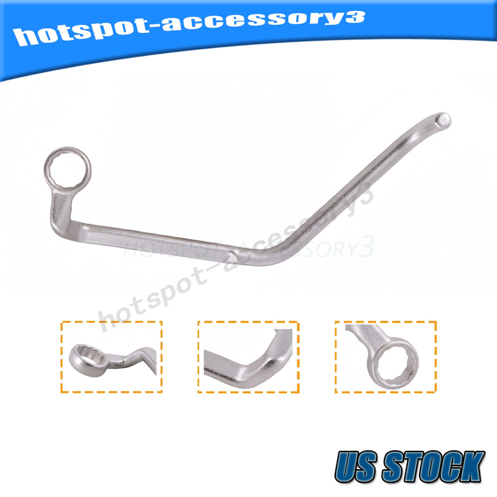 Fits For John Deere JDE80 Tractors 9/16″ Starter Motor Back Bolt Wrench US Stock
