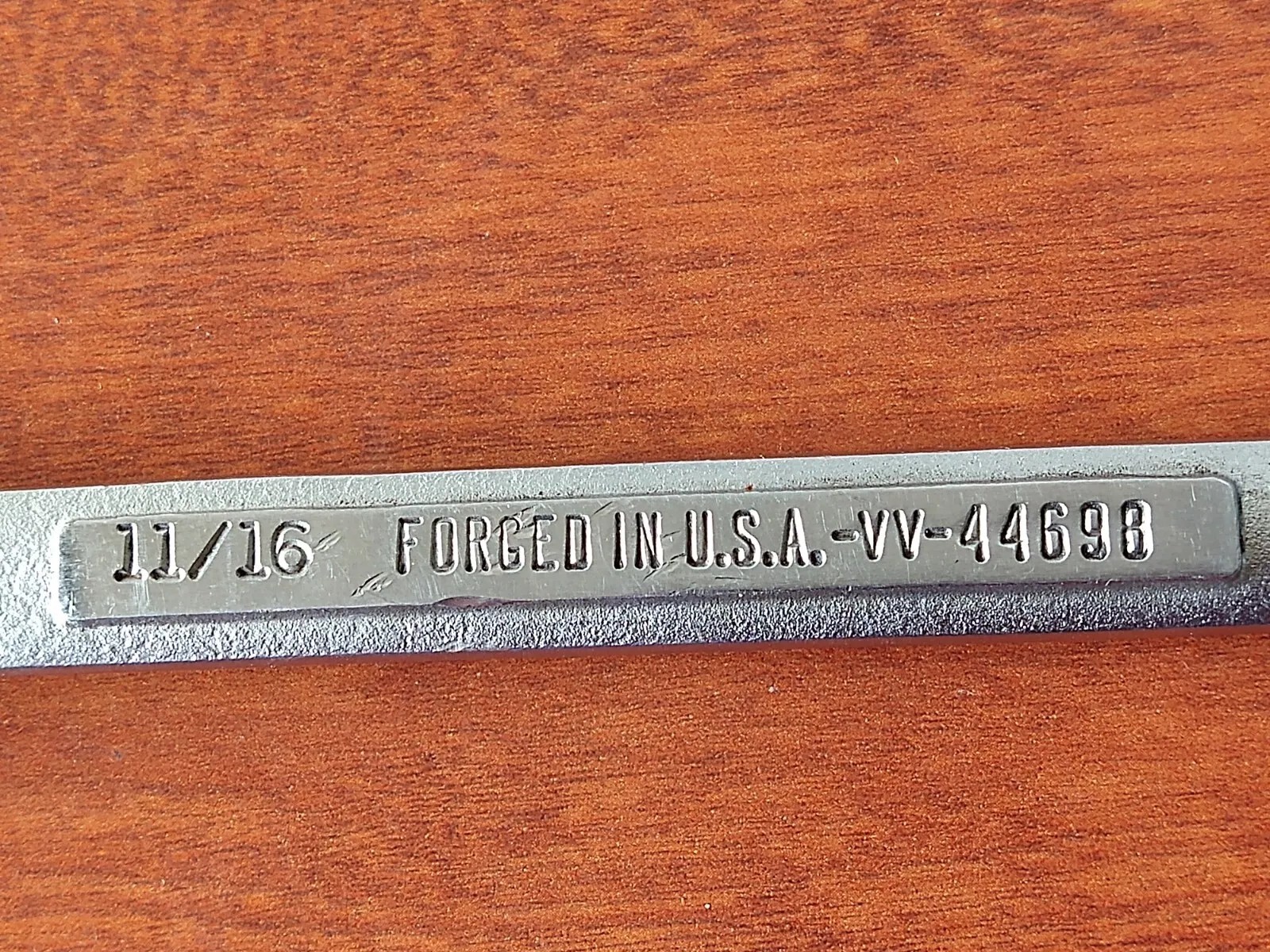 CRAFTSMAN VV44698, 11/16″ COMBINATION WRENCH, 8.6″ LONG, 12 POINT.