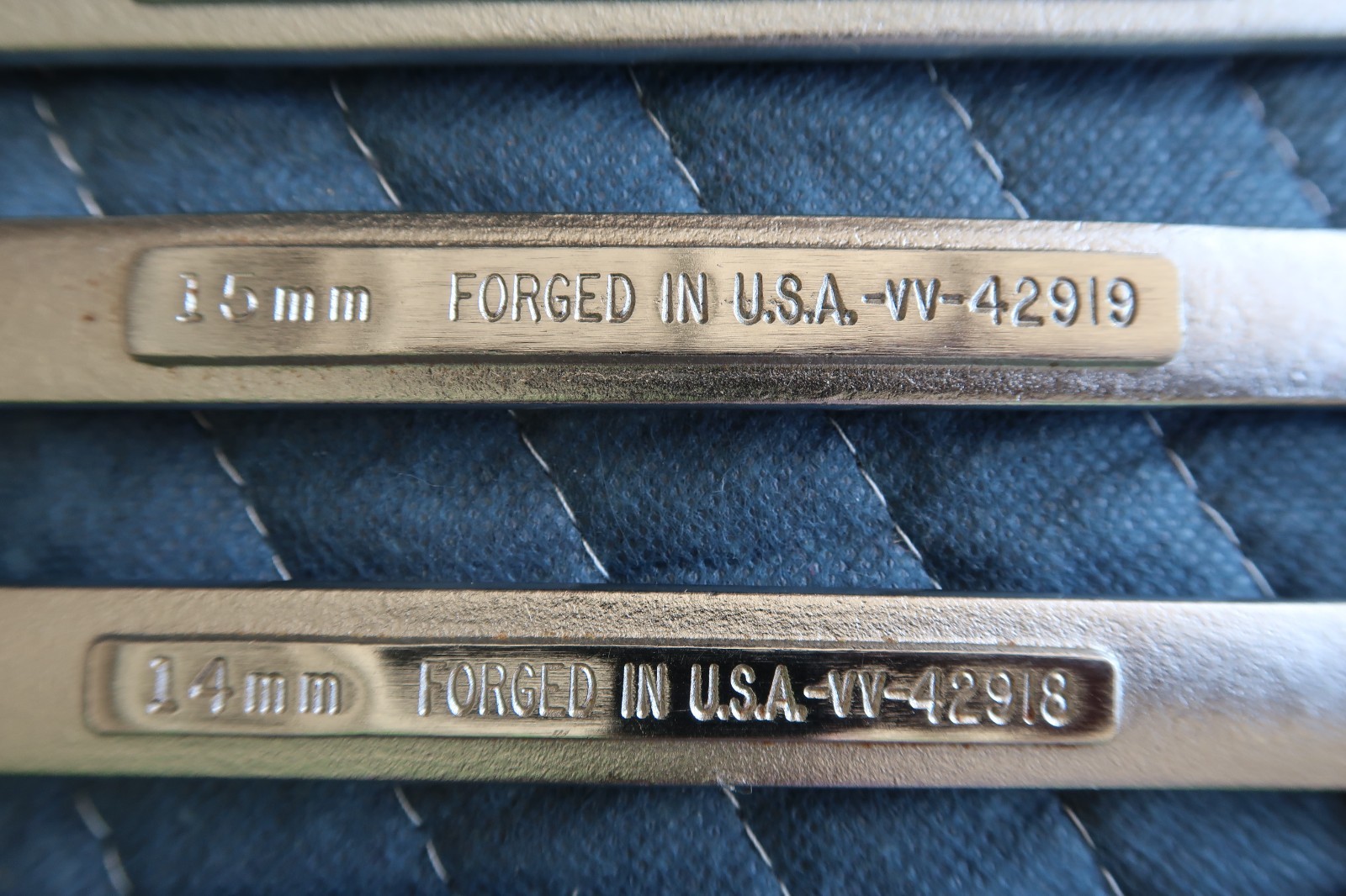 9 – Craftsman Metric Combinations Wrenches -VV- See description for sizes. USA