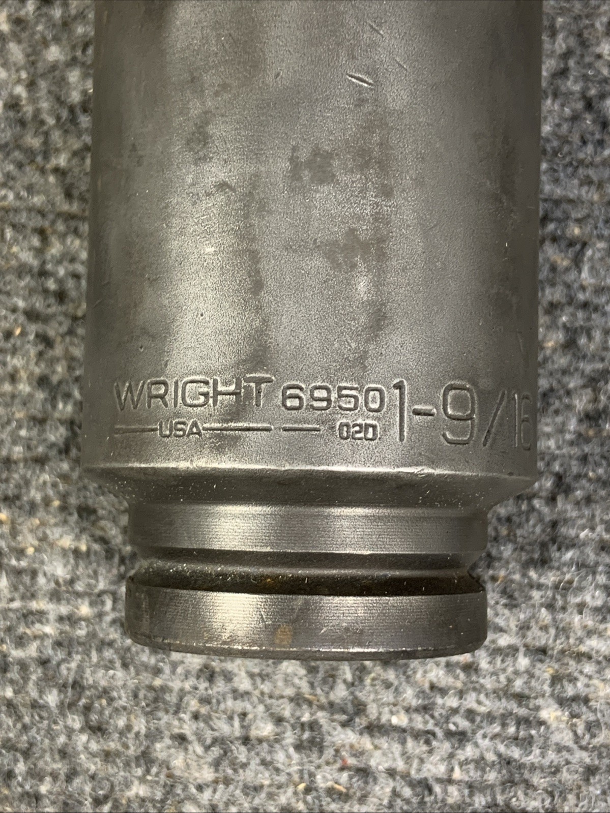 Wright Tool 6950 1 9/16″ 3/4″ Drive 6 Point Deep Impact Socket