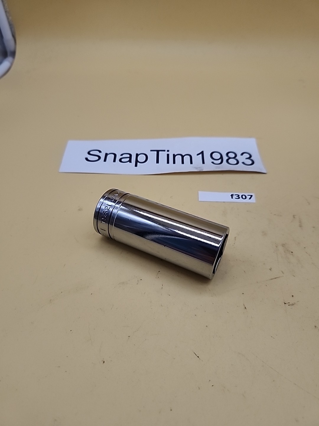 Snap-on Tools 1/2″ Drive 1″ SAE Deep 6 Point Chrome Socket TS321 USA