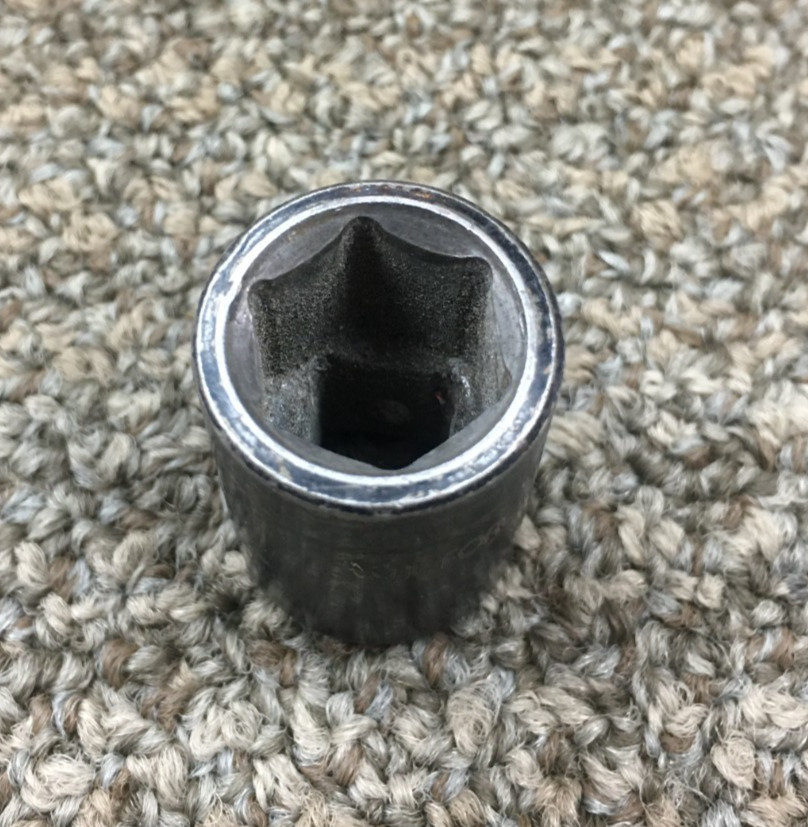 CAL-FORGED, 14MM, Impact Socket, 3/8″ Drive, 6 Point, CHROME VANADIUM