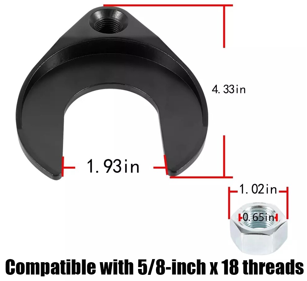 CV Joint Puller Slide Hammer Adapter Front Wheel Drive Axle Removal Tool -1040