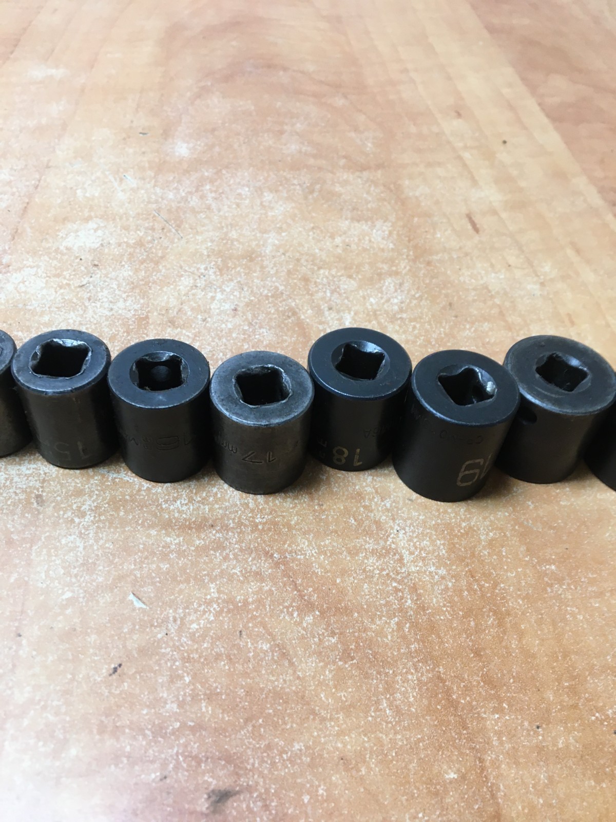 MATCO 13pc 3/8″ Drive Metric Impact Socket Set 10-22MM BP10M6A to BP22M6 w/tray
