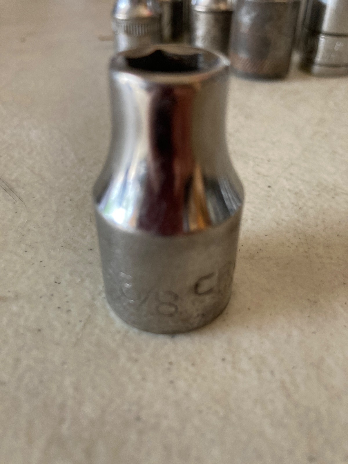 Assorted 1/2″ drive sockets