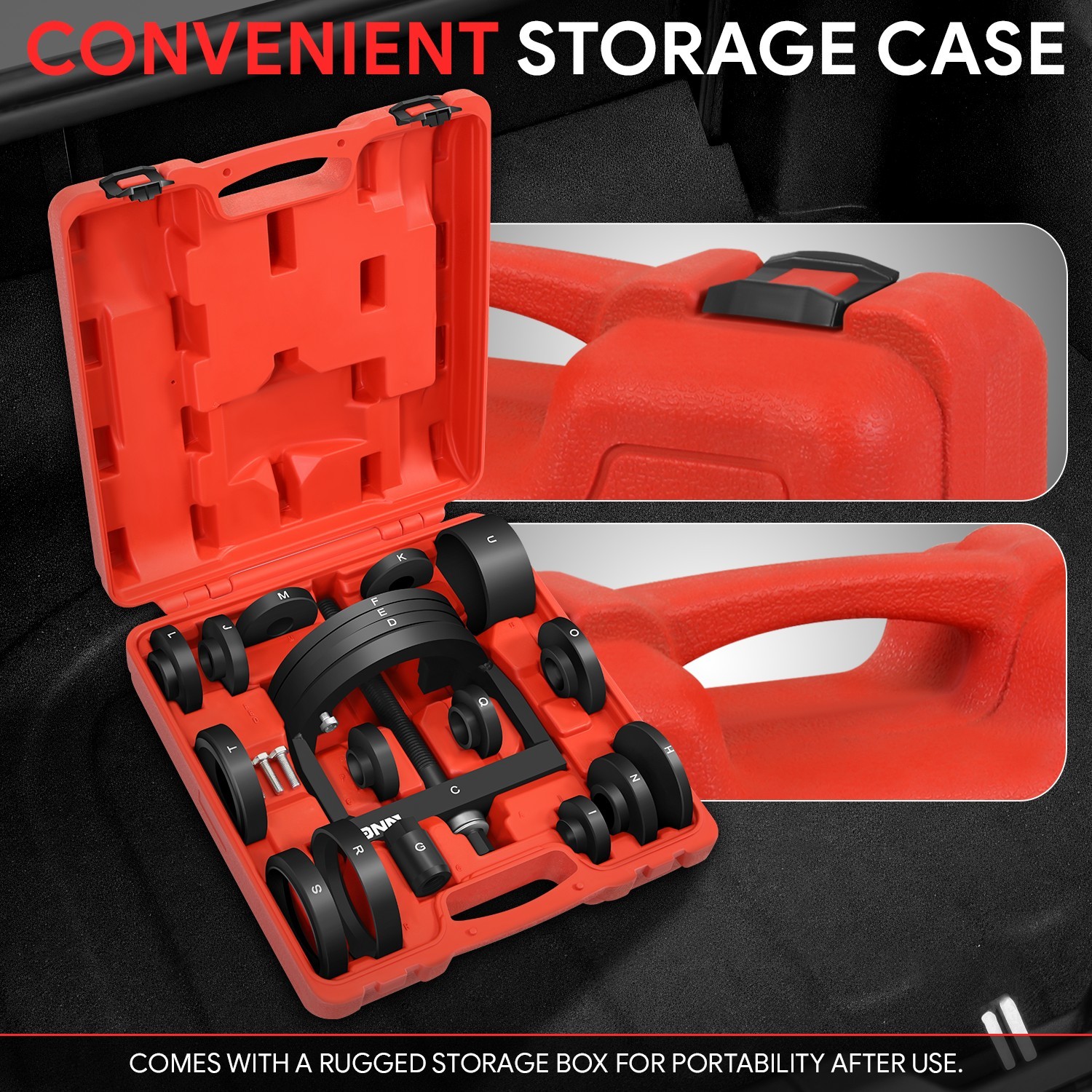 [22Pcs] Bushing Bearing Seal Driver Set Transmission Removal Puller Tool Kit